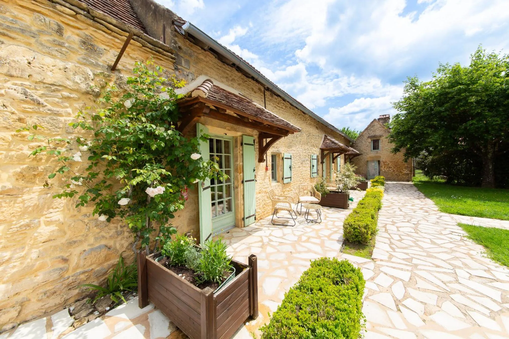 Property building in Hôtel de la Ferme Lamy