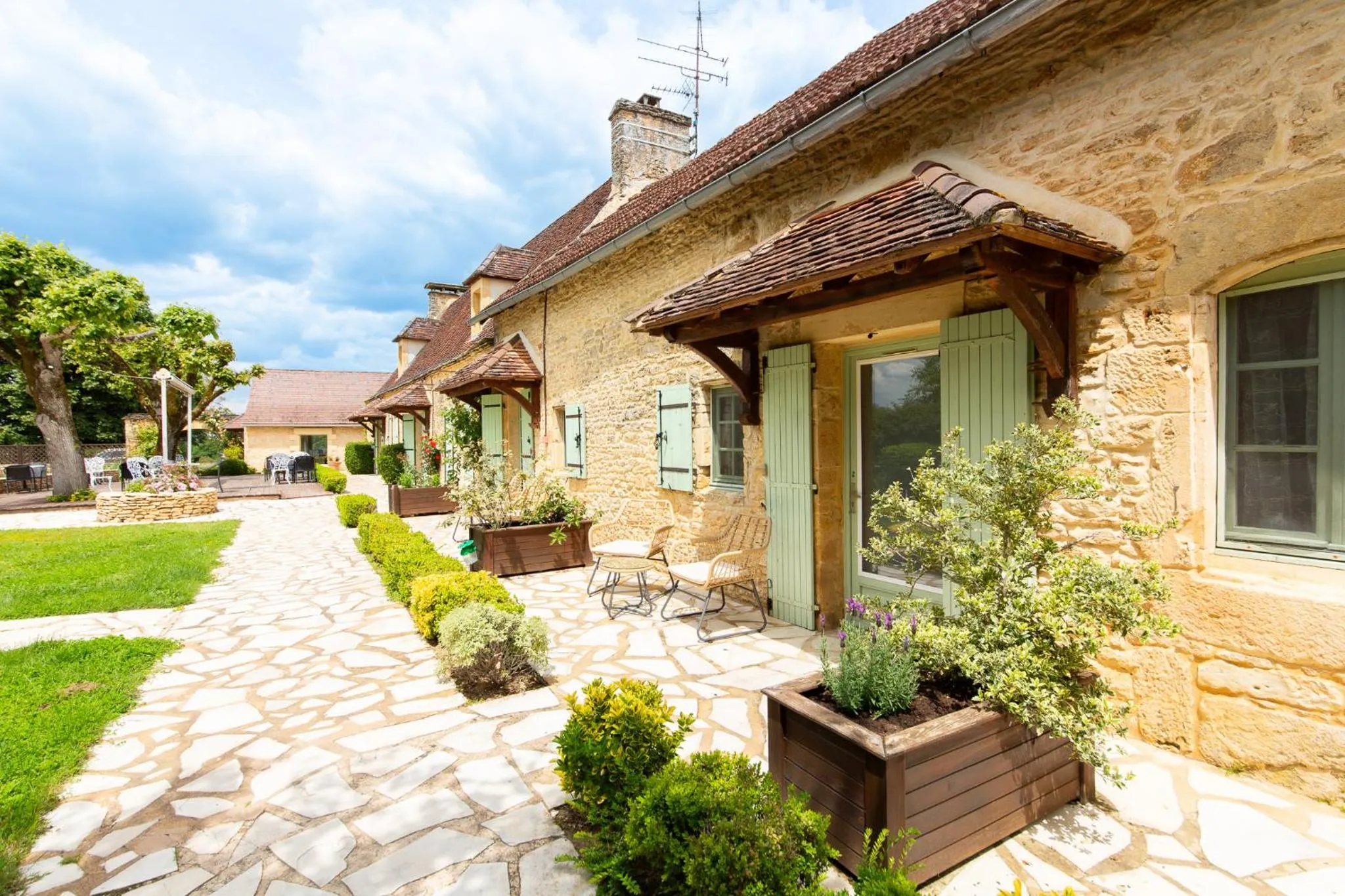 Property building in Hôtel de la Ferme Lamy