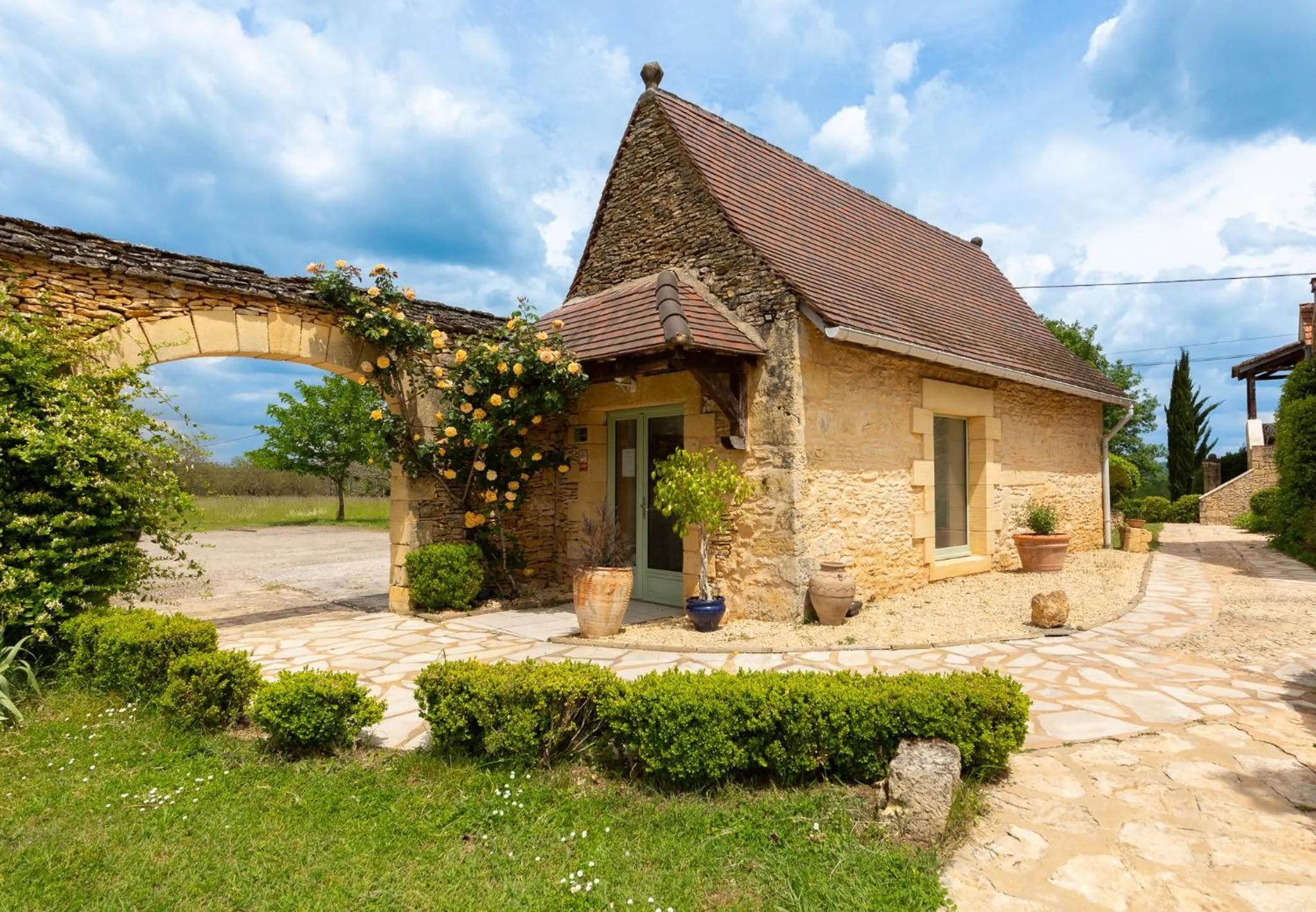 Lobby or reception in Hôtel de la Ferme Lamy