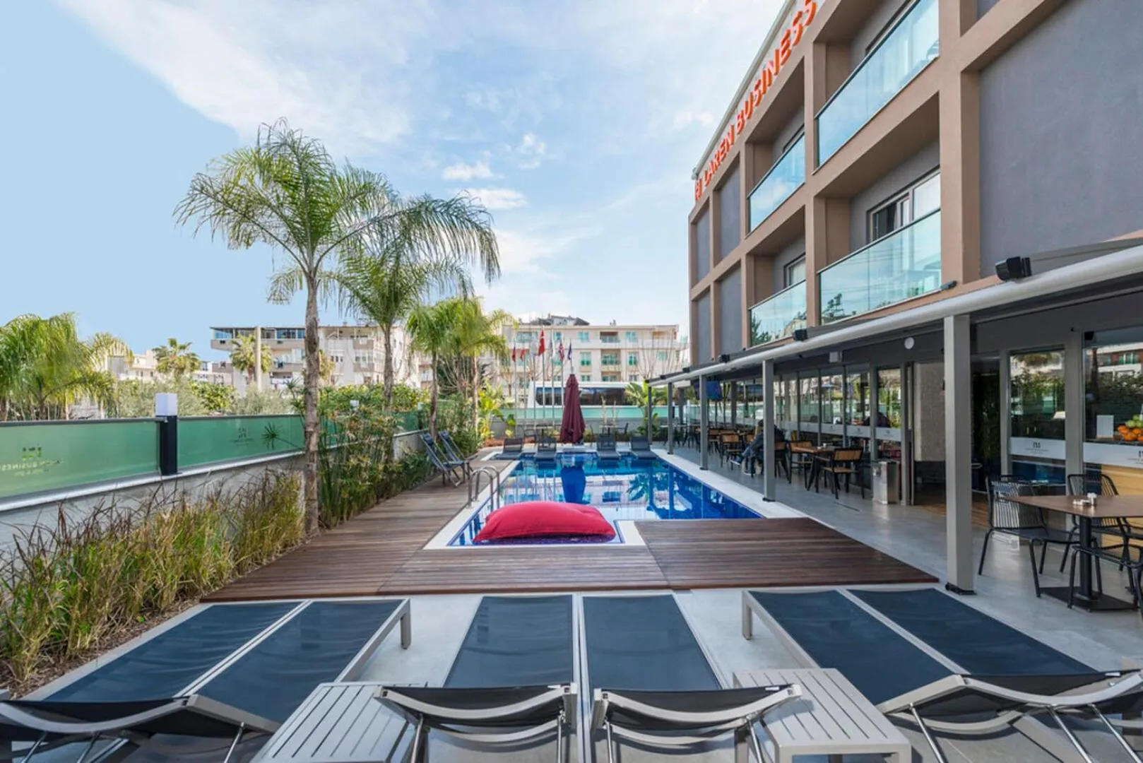 Swimming pool in Laren Sea Side Hotel Spa
