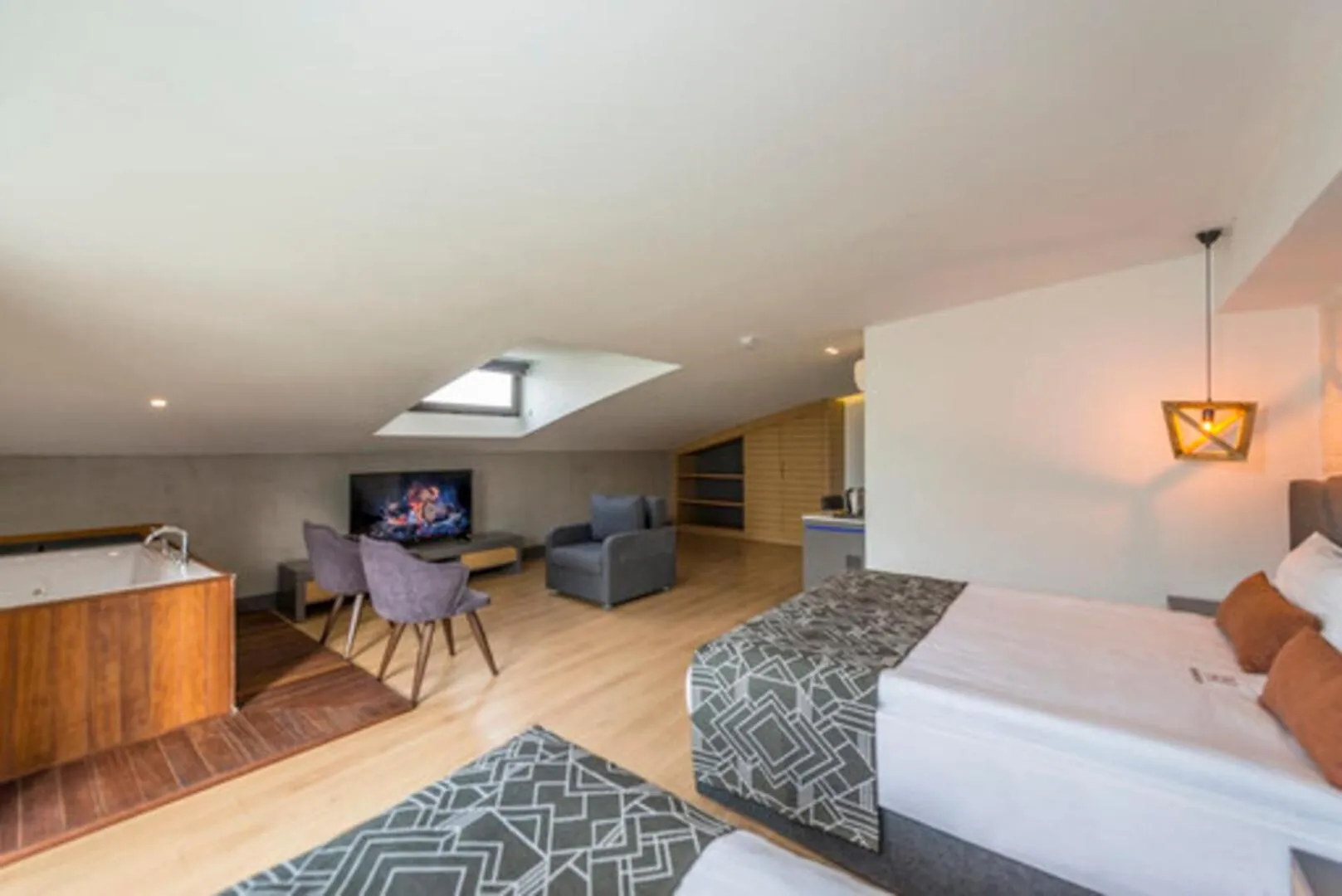 Photo of the whole room, Bed in Laren Sea Side Hotel Spa