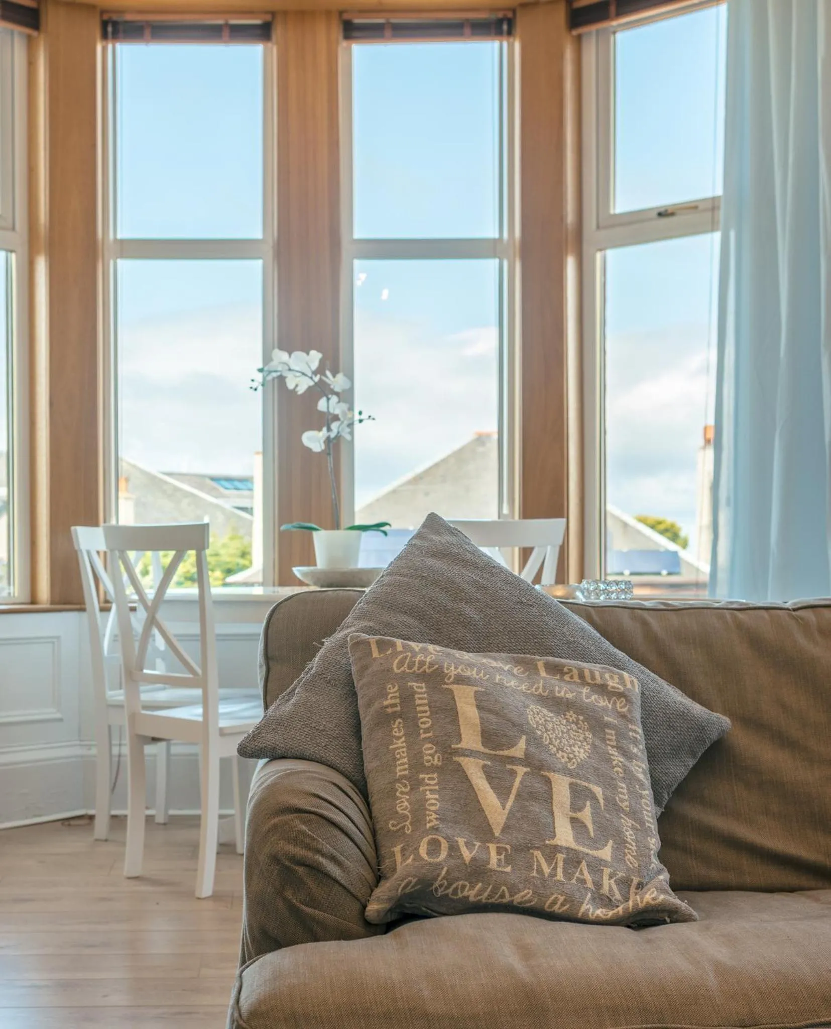 Living room in Arran View