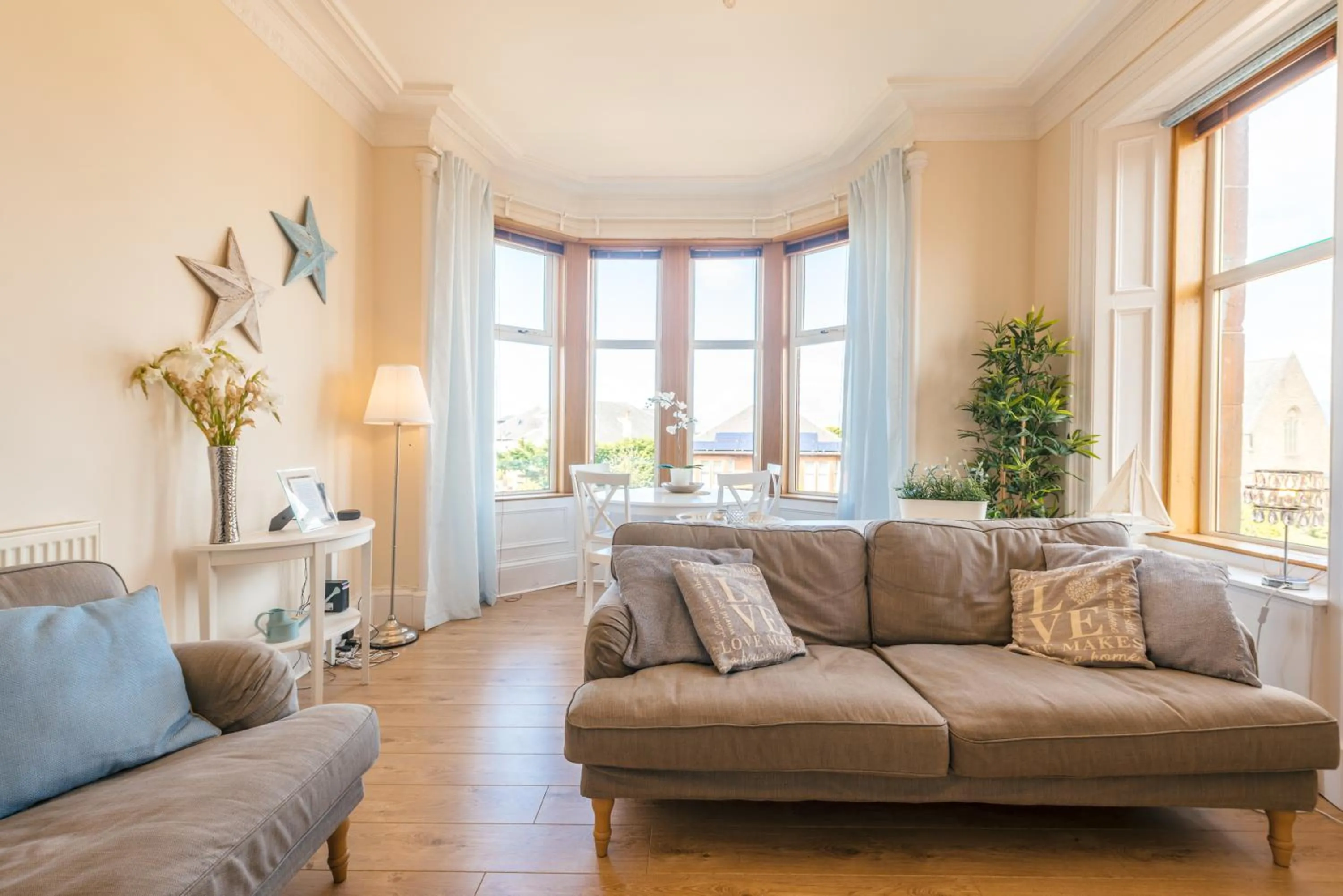 Living room in Arran View