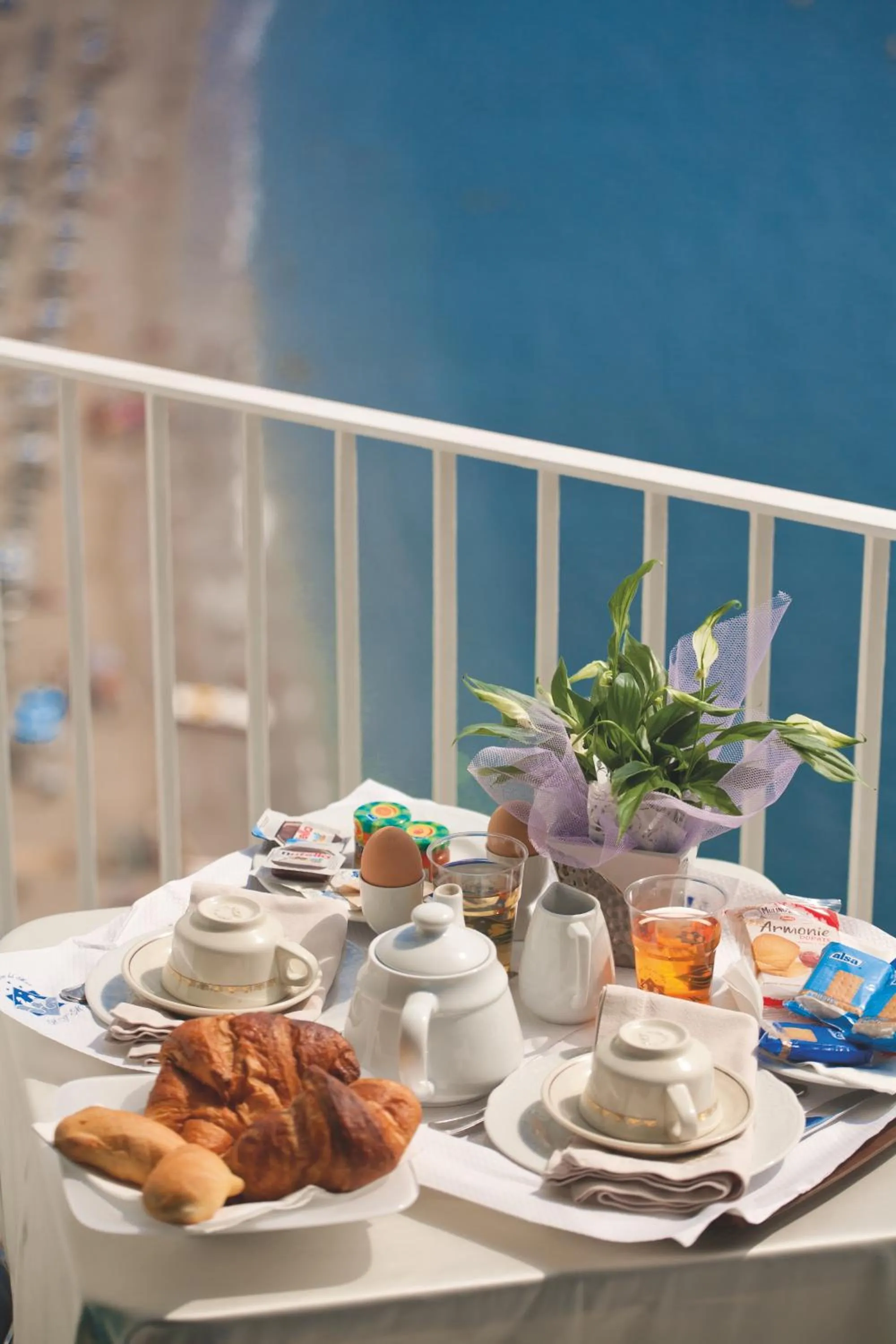 Balcony/Terrace in Hotel Voce del Mare