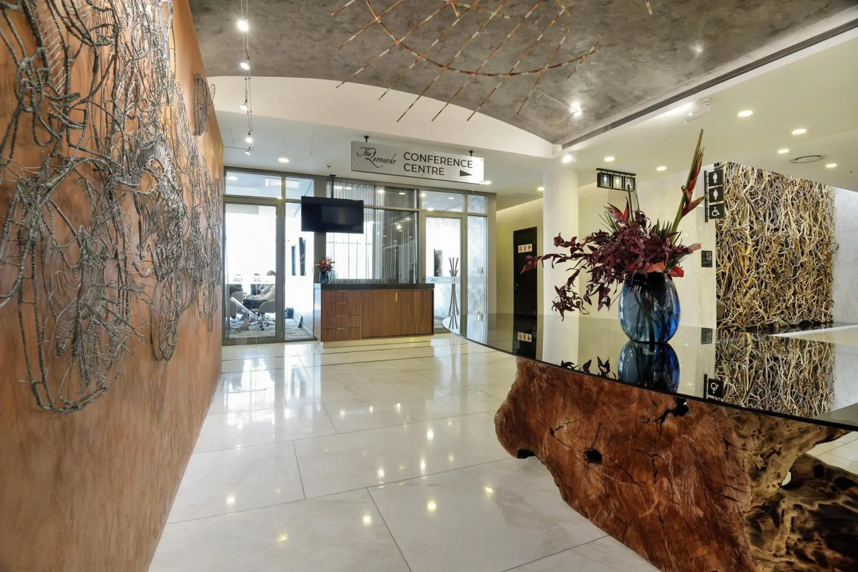 Lobby or reception in The Leonardo Lobby or reception in The Leonardo