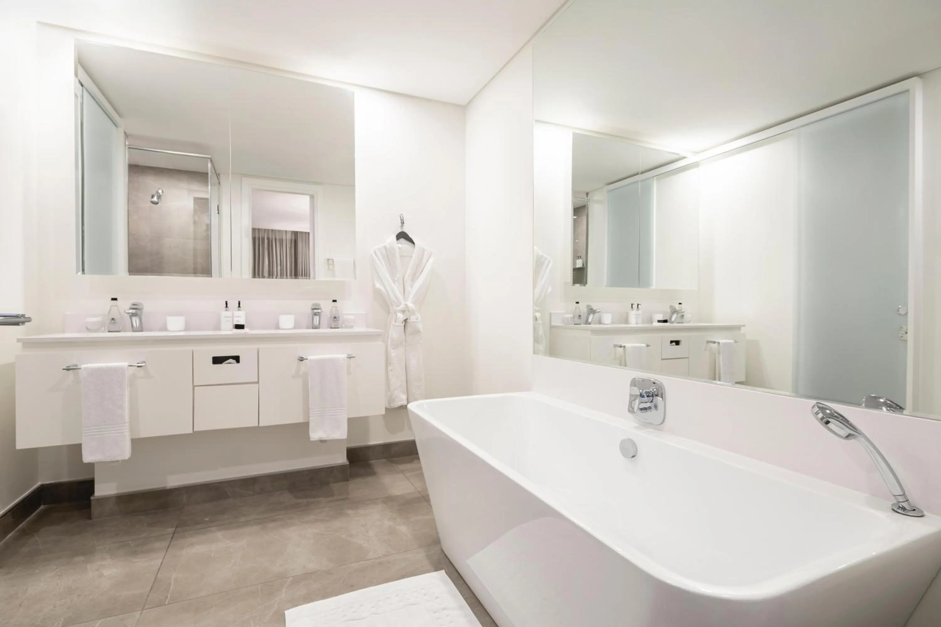 Bathroom in The Leonardo