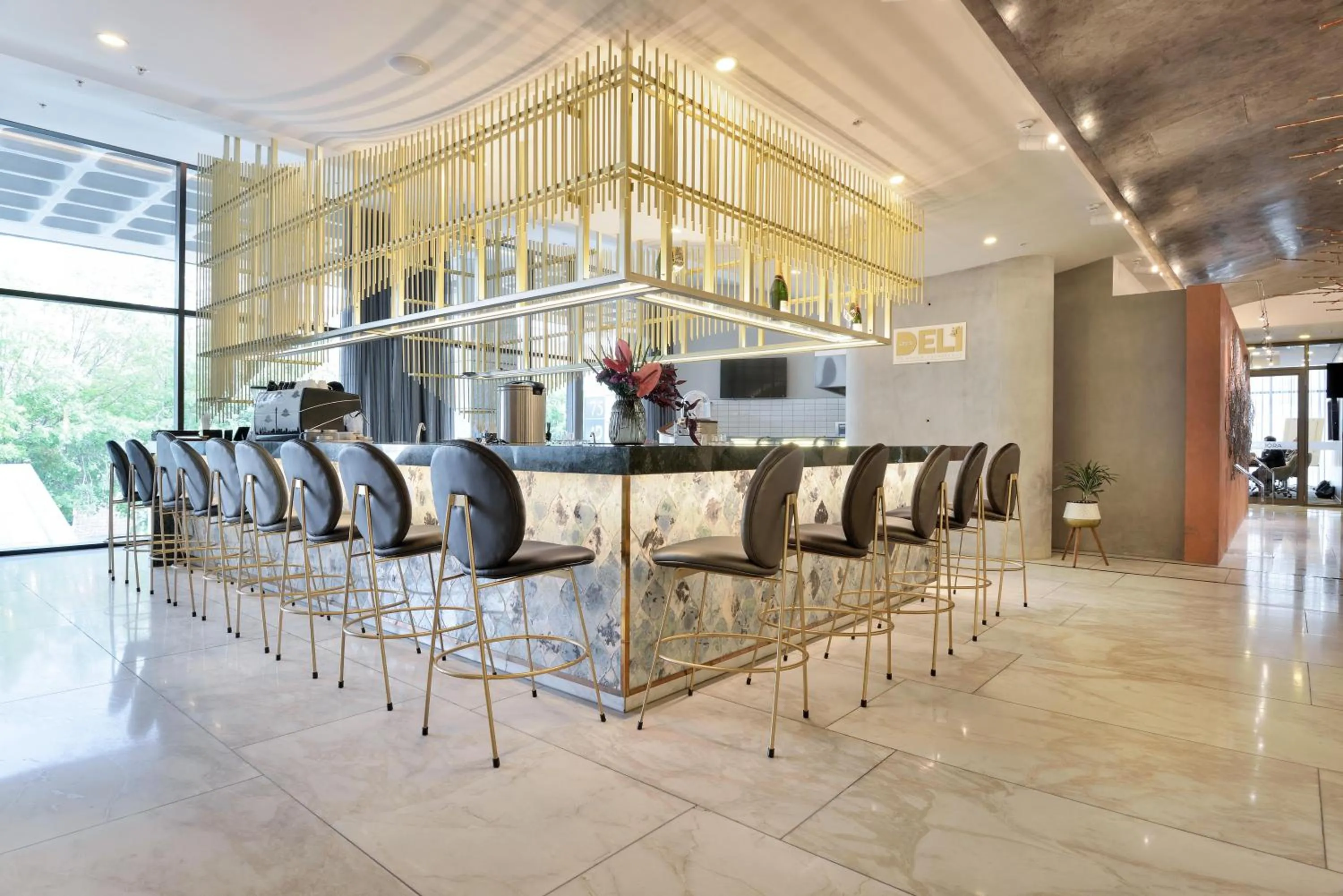 Lobby or reception in The Leonardo