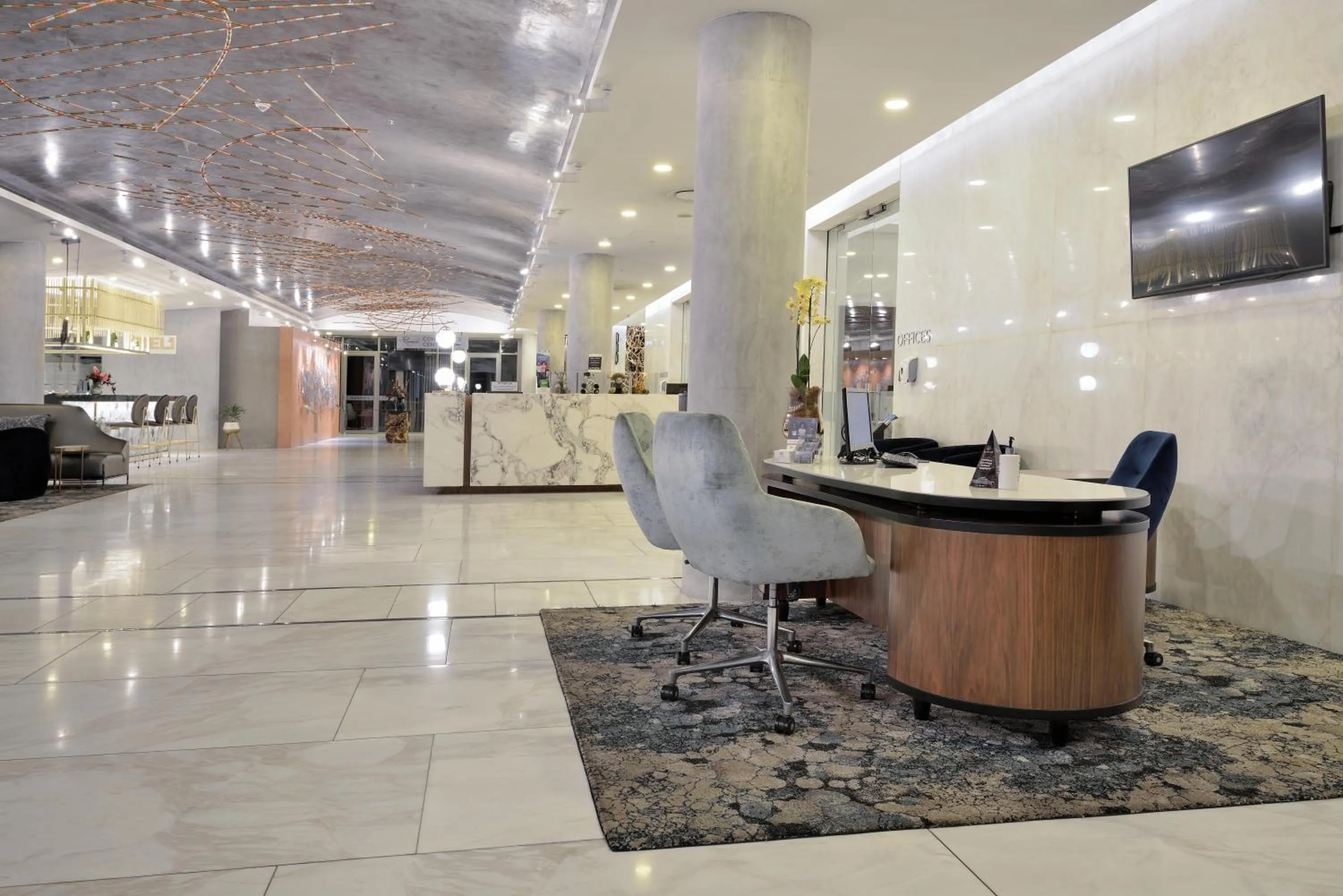 Lobby or reception in The Leonardo