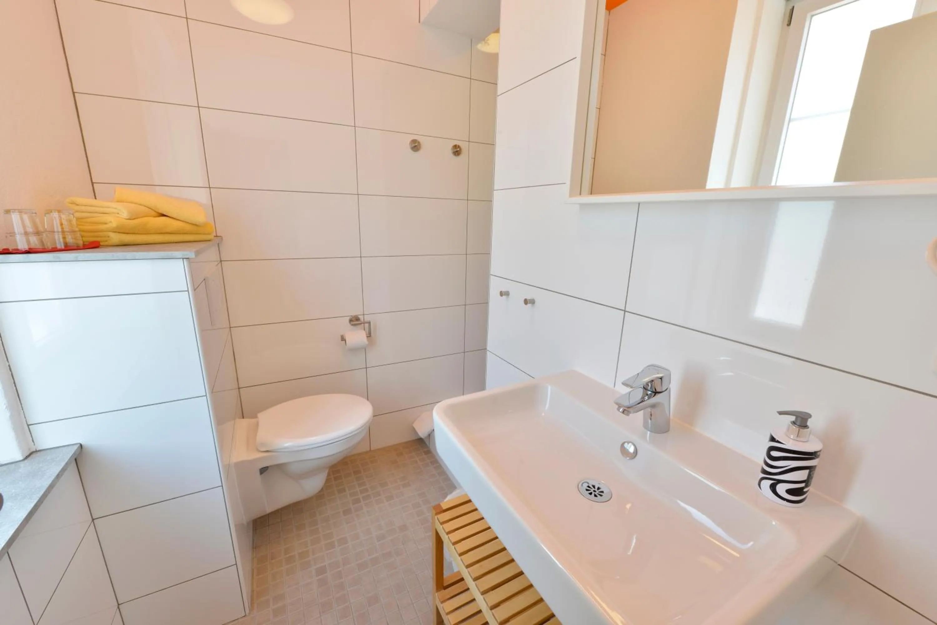 Bathroom in Hotel Garni Pension Gambrinus