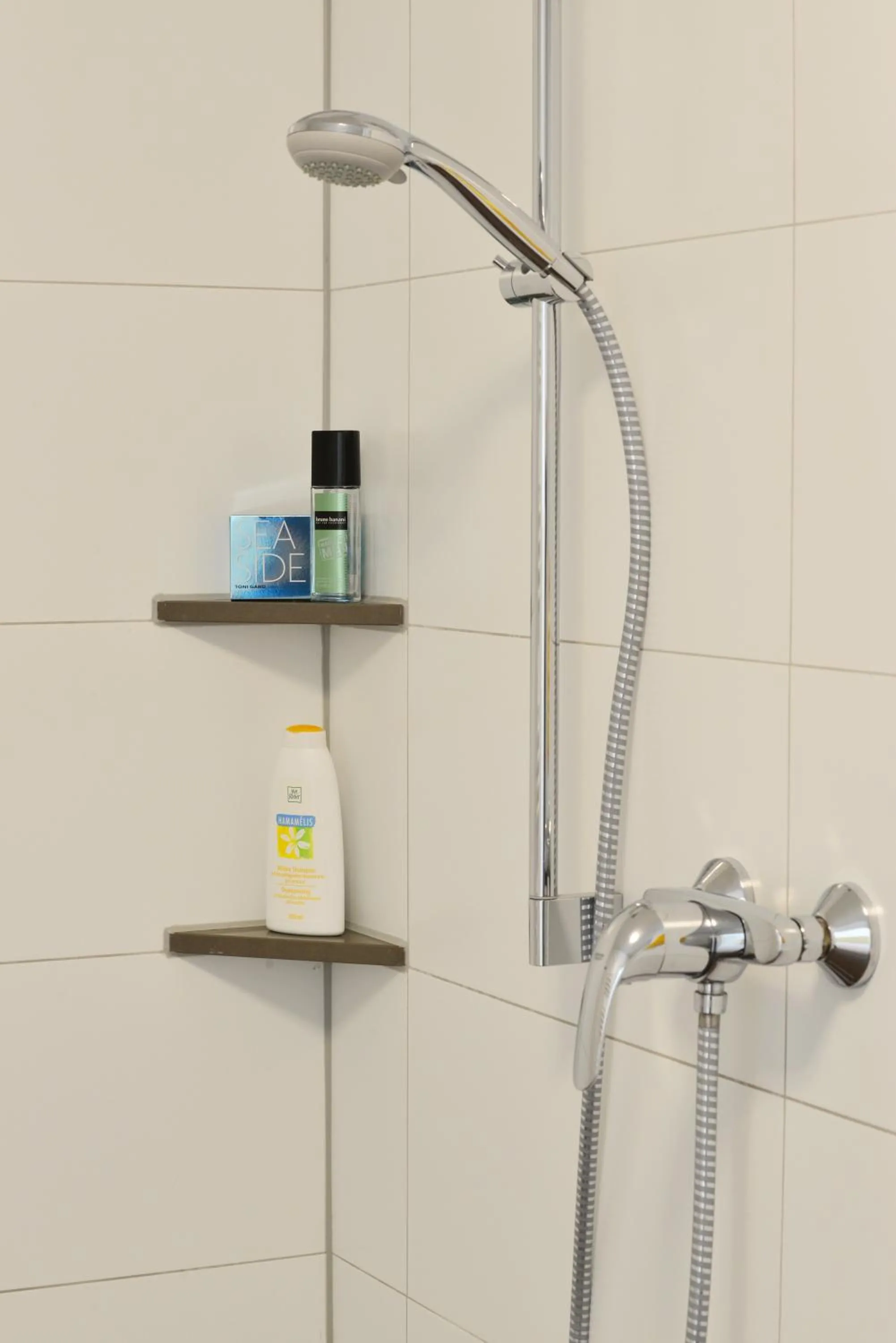 Shower in Hotel Garni Pension Gambrinus