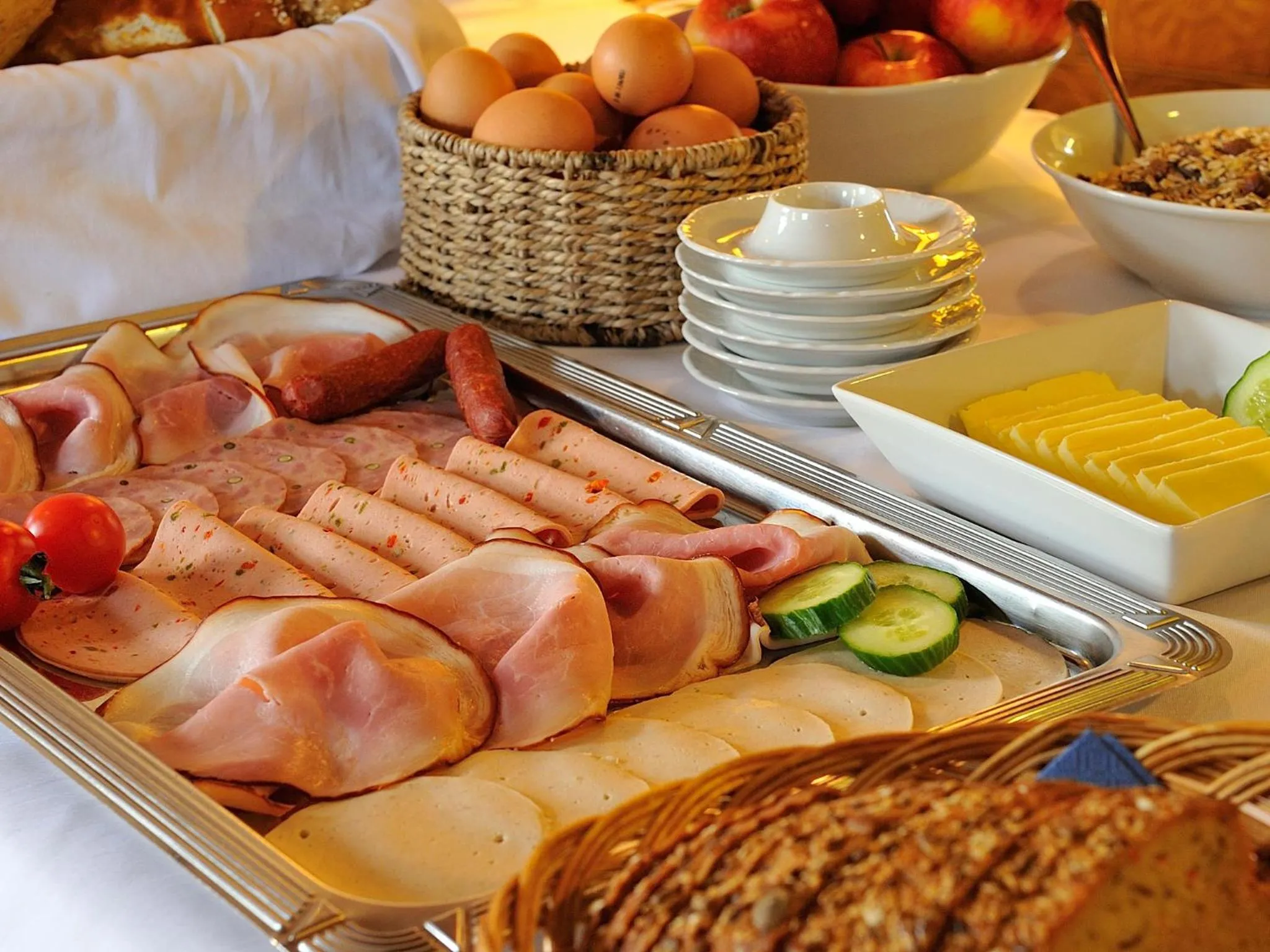 Food and drinks in Hotel Garni Pension Gambrinus