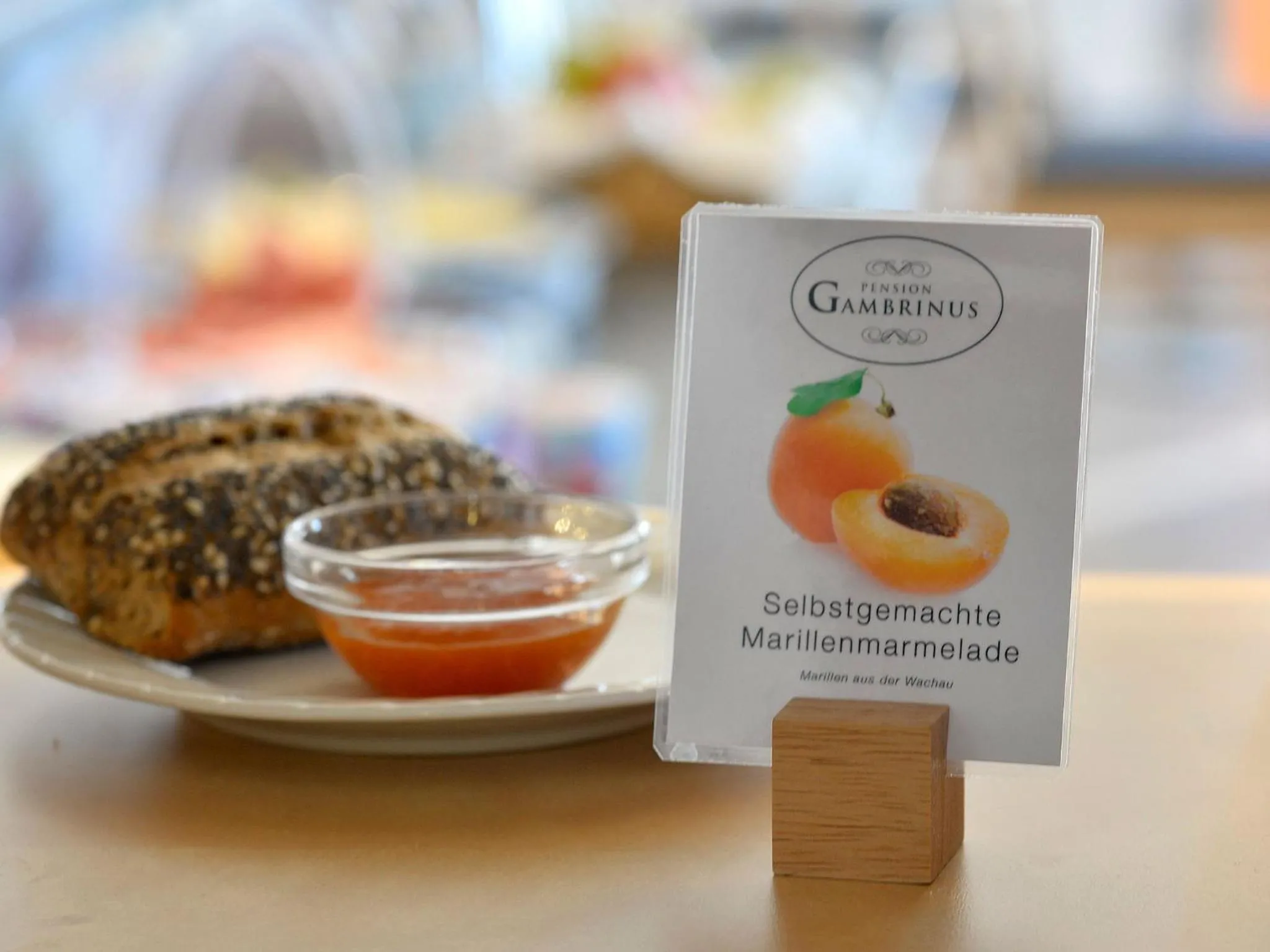 Food and drinks in Hotel Garni Pension Gambrinus