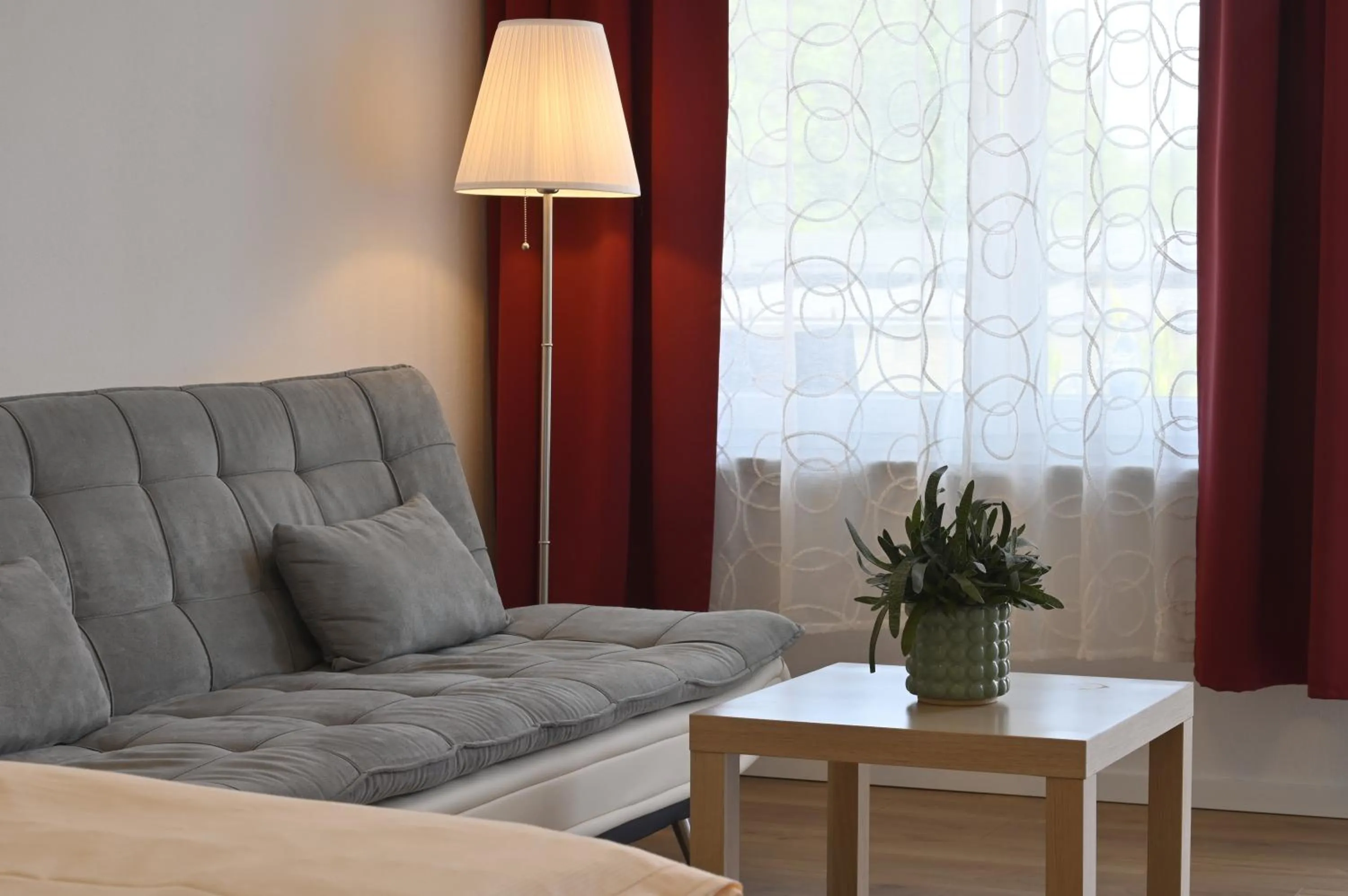 Seating area in Hotel Garni Pension Gambrinus
