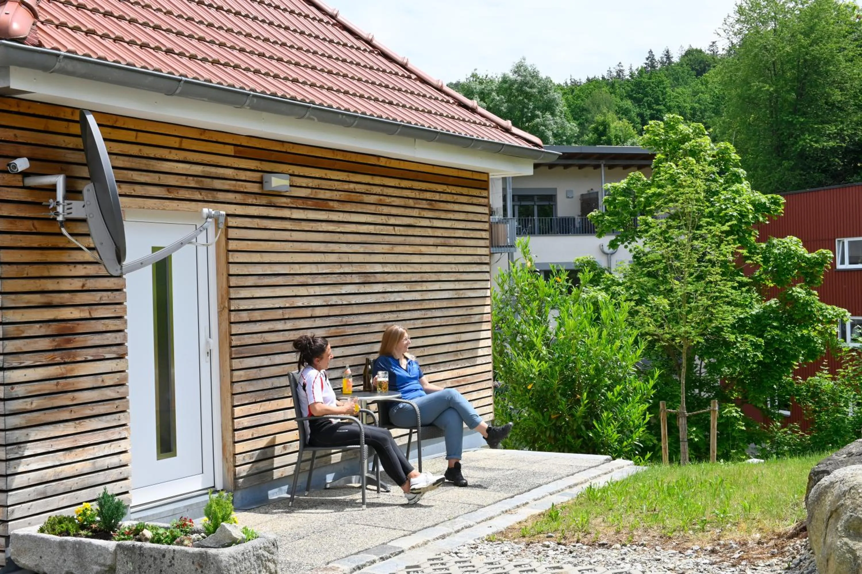 Property building in Hotel Garni Pension Gambrinus