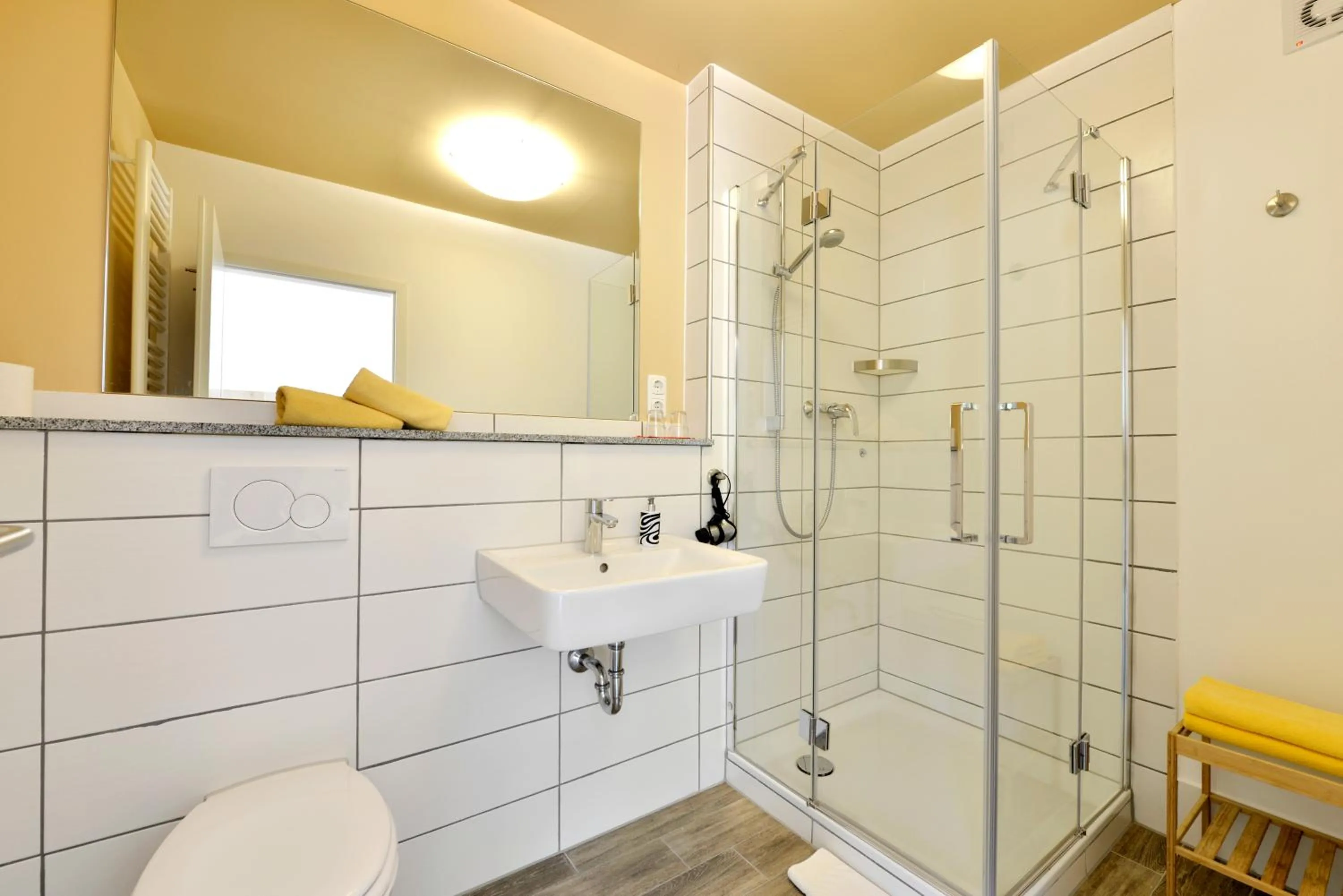 Bathroom in Hotel Garni Pension Gambrinus