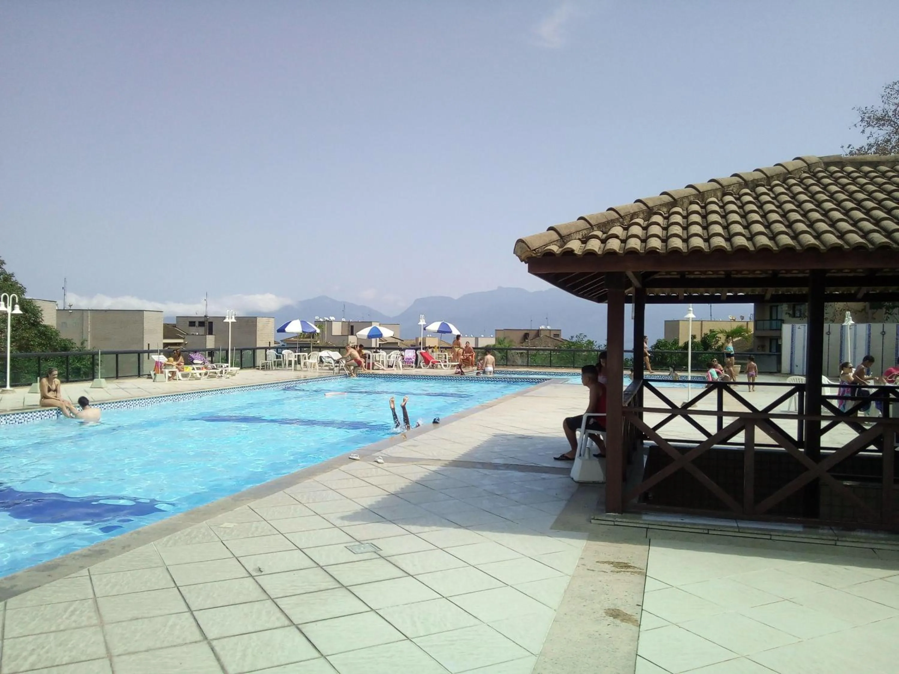 Swimming pool in Mangaratiba Porto Real Suíte