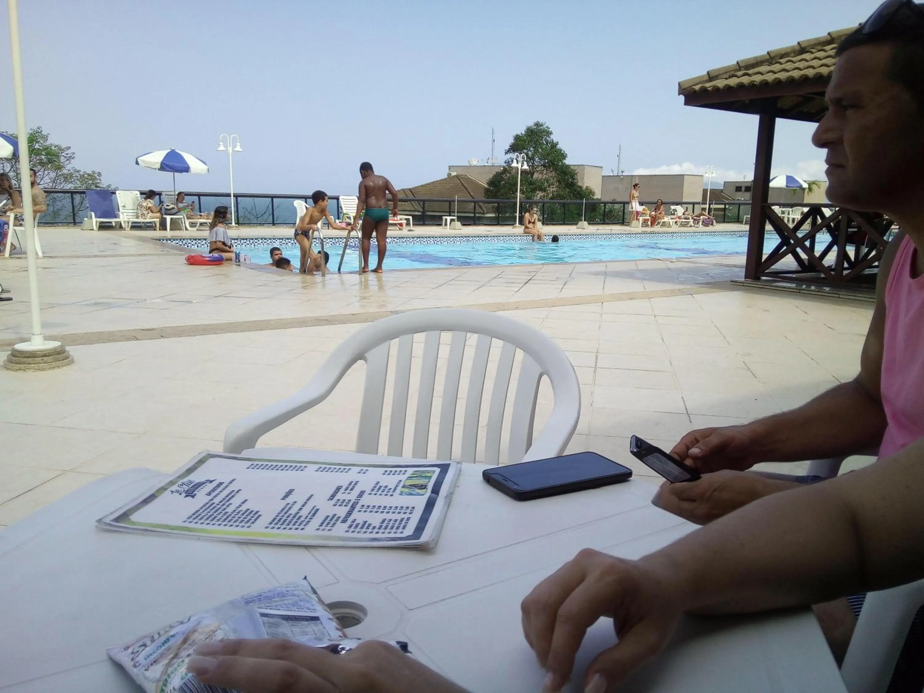 Swimming pool in Mangaratiba Porto Real Suíte