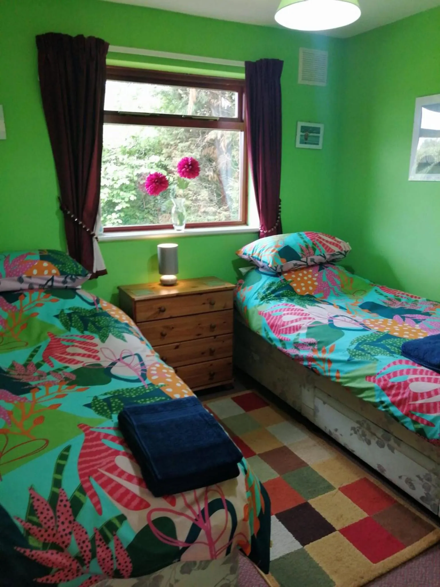 Bed in Bray Cottage