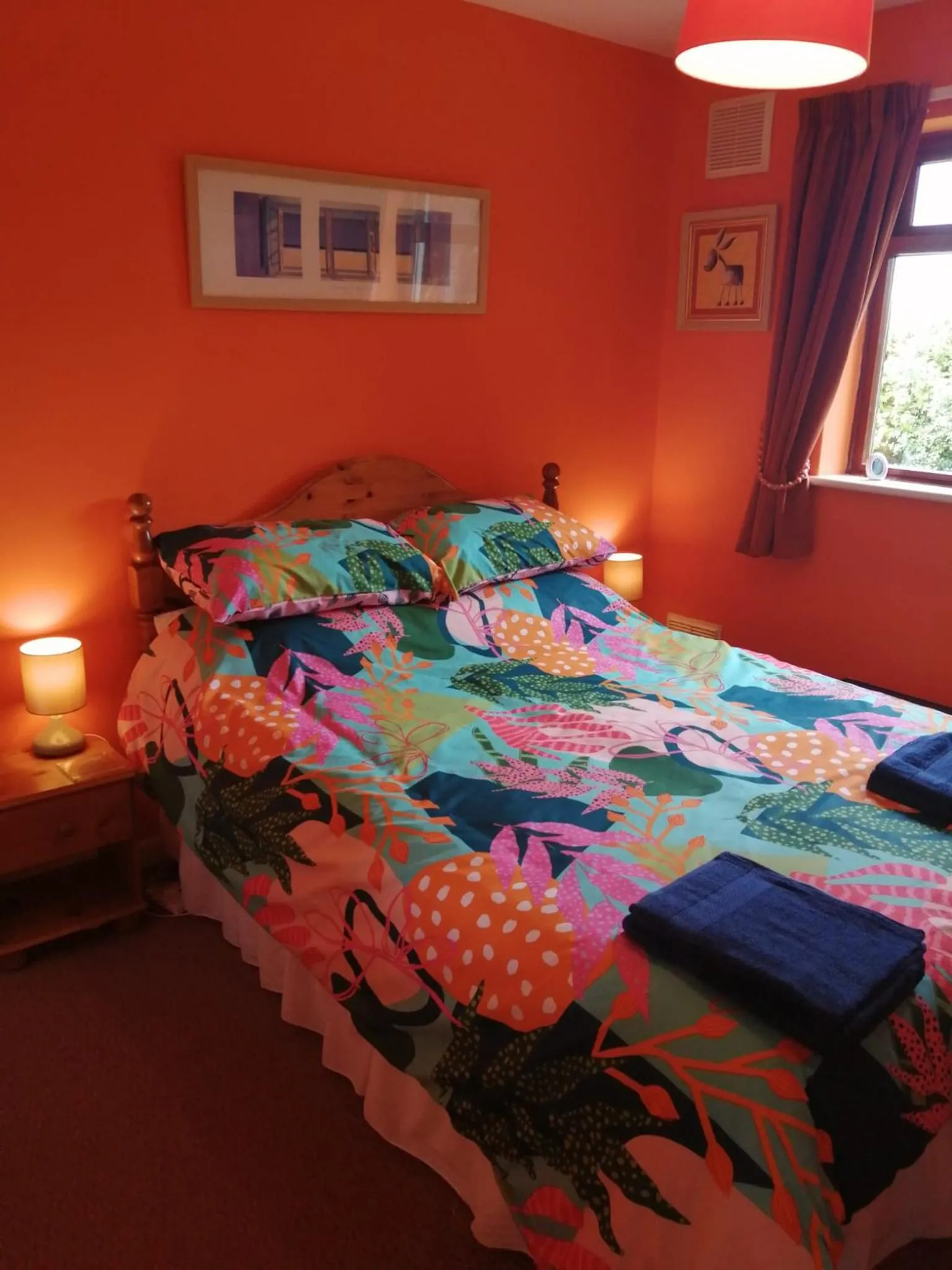 Bed in Bray Cottage