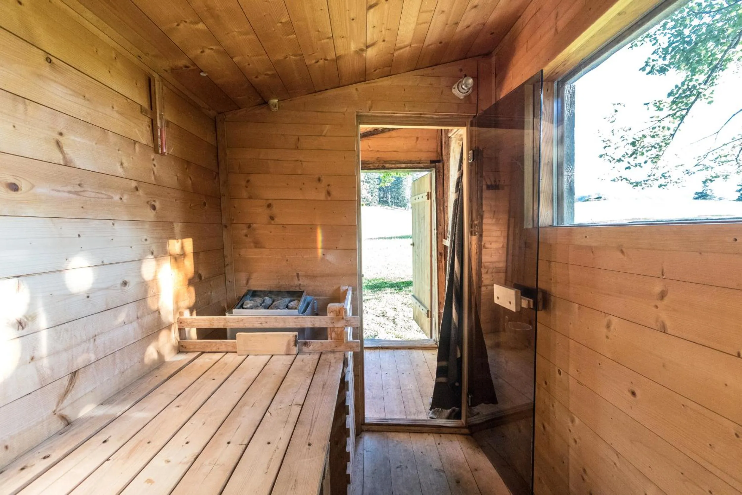 Sauna in Chalet Hinterbreiteneben