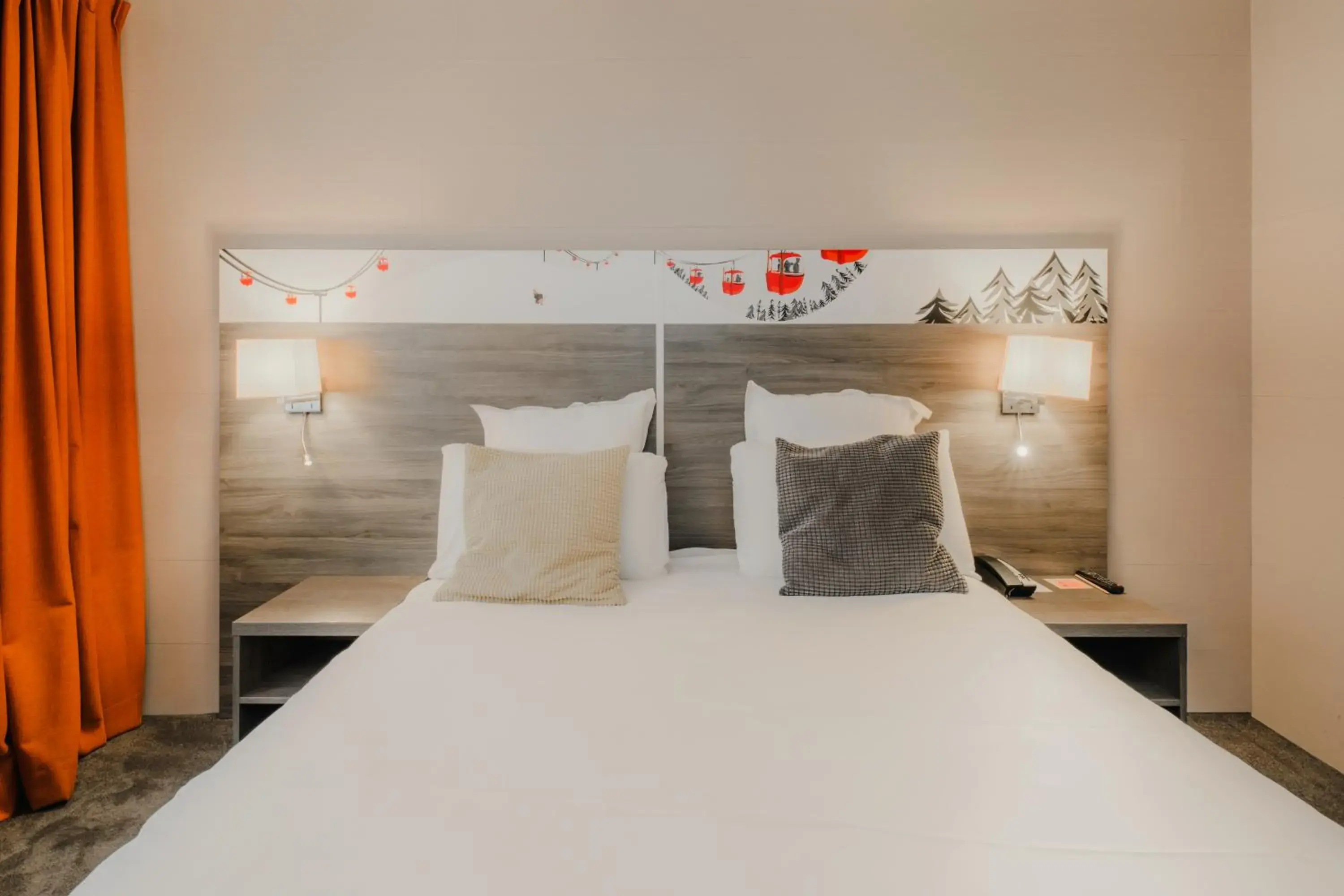 Bed in Mercure Annecy Sud Bed in Mercure Annecy Sud