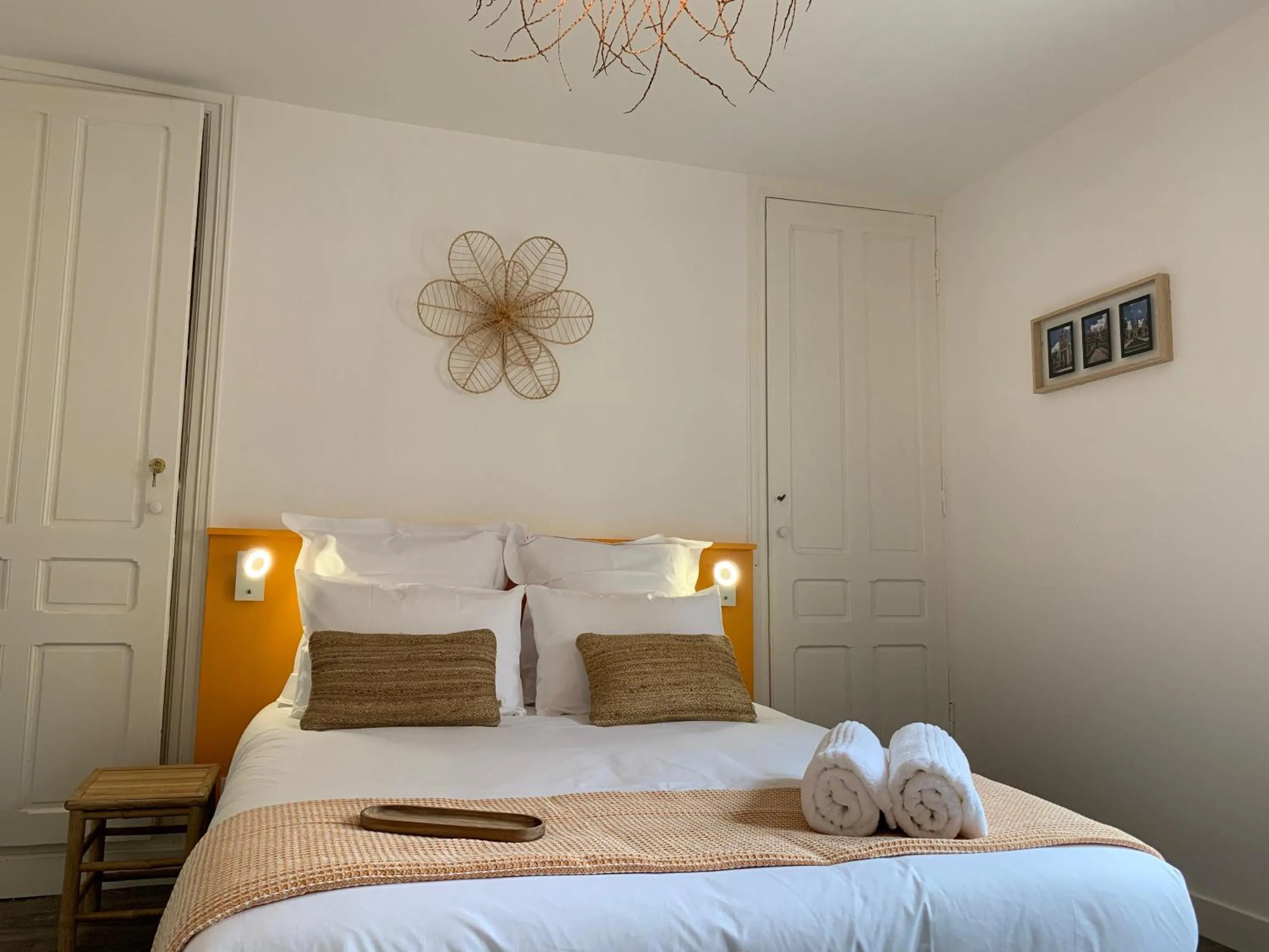 Bedroom in Logis St Joseph