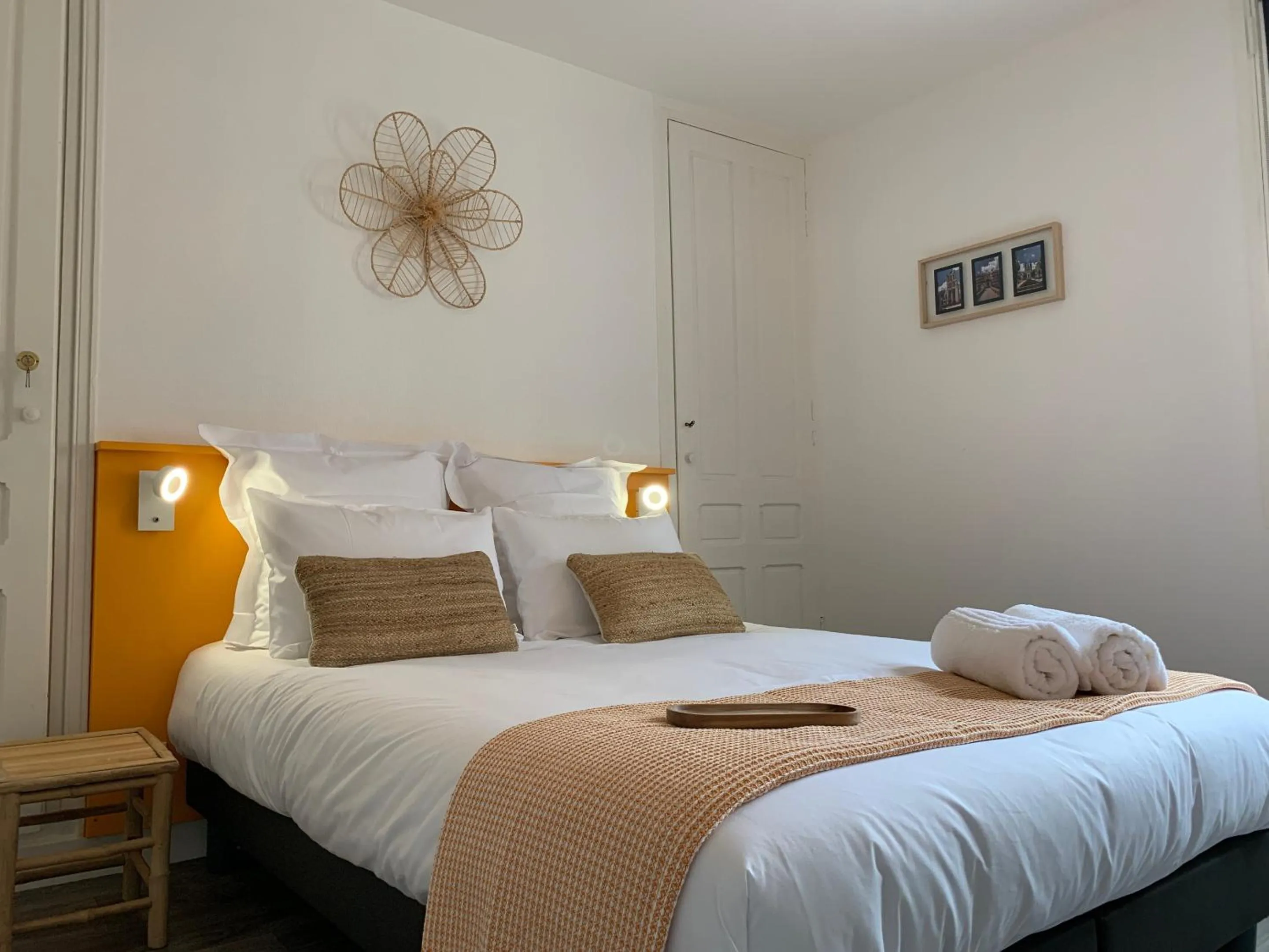 Bedroom in Logis St Joseph