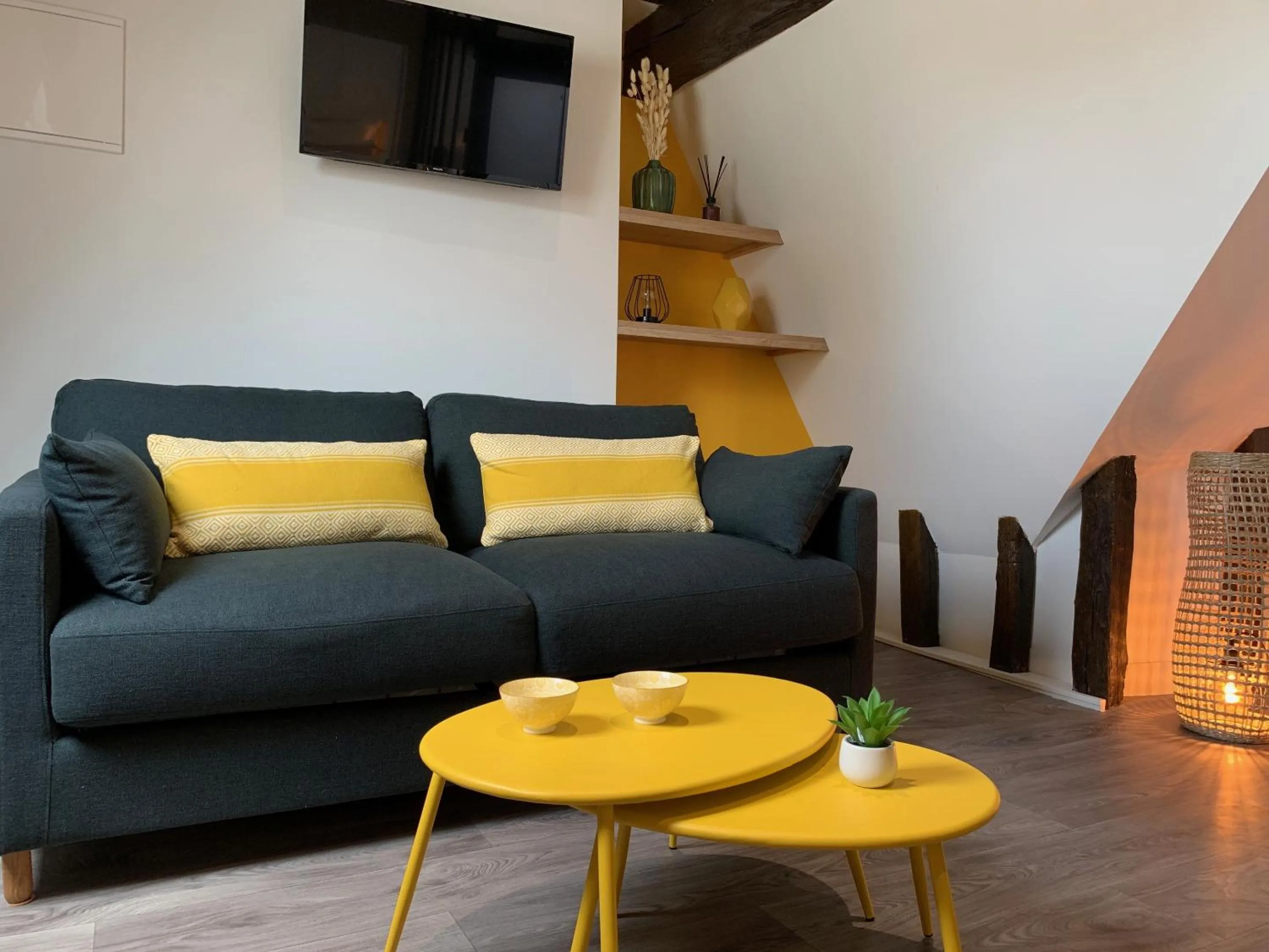 Living room in Logis St Joseph