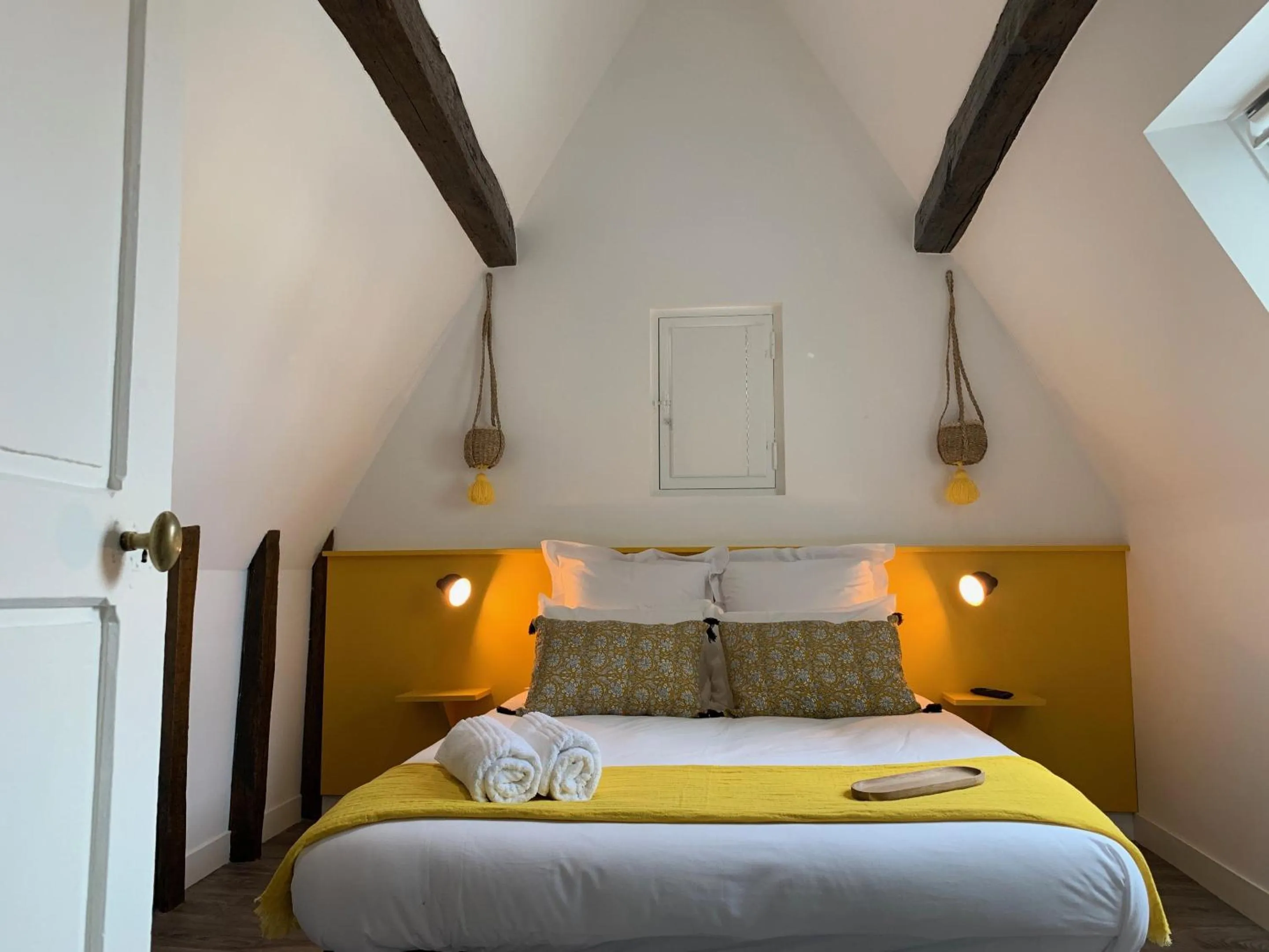 Bedroom in Logis St Joseph