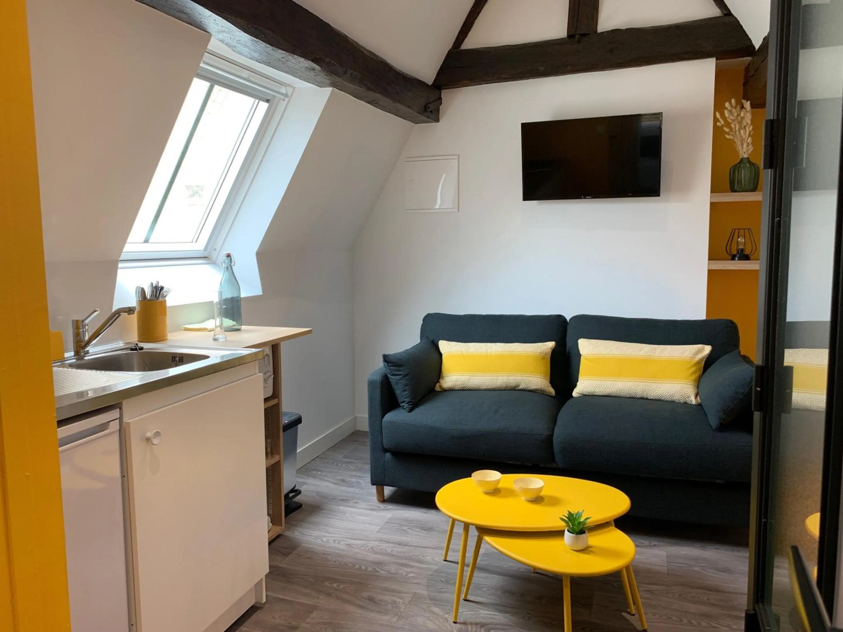 Living room in Logis St Joseph