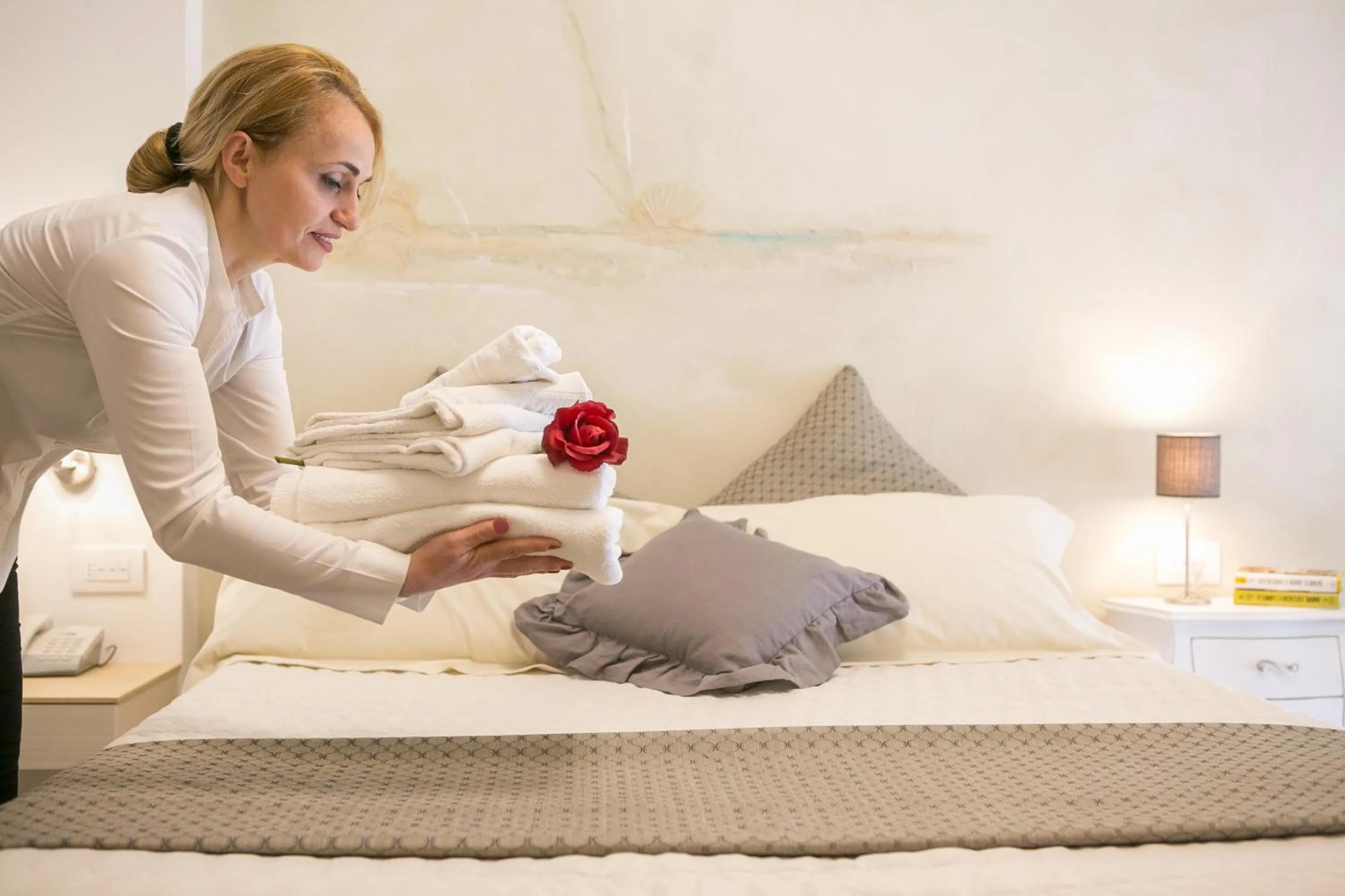 Bed in Hotel Liberty Beach - Parking & Beach