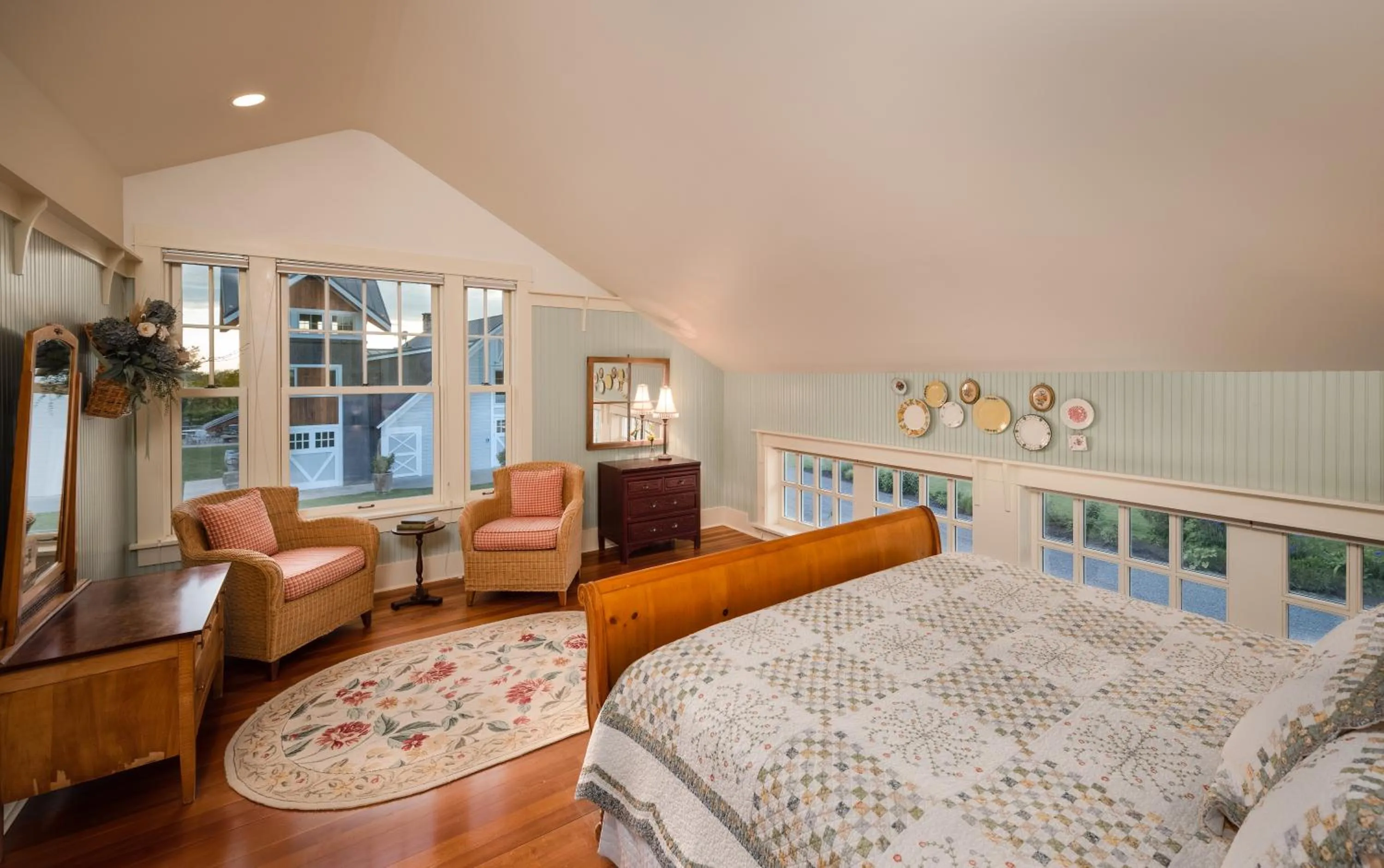 Bed in The Inn at Abeja