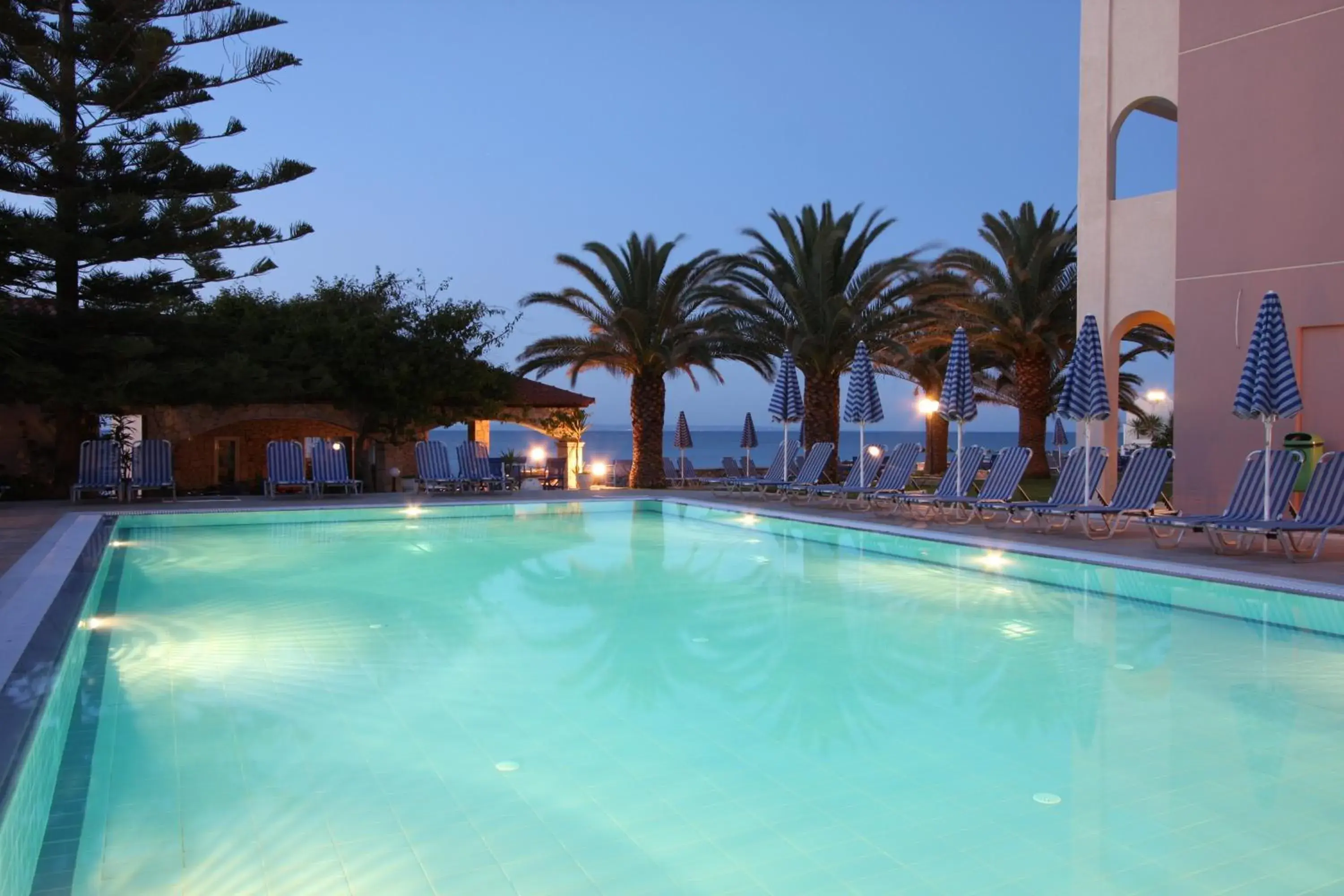 Swimming pool in Zakantha Beach Swimming pool in Zakantha Beach