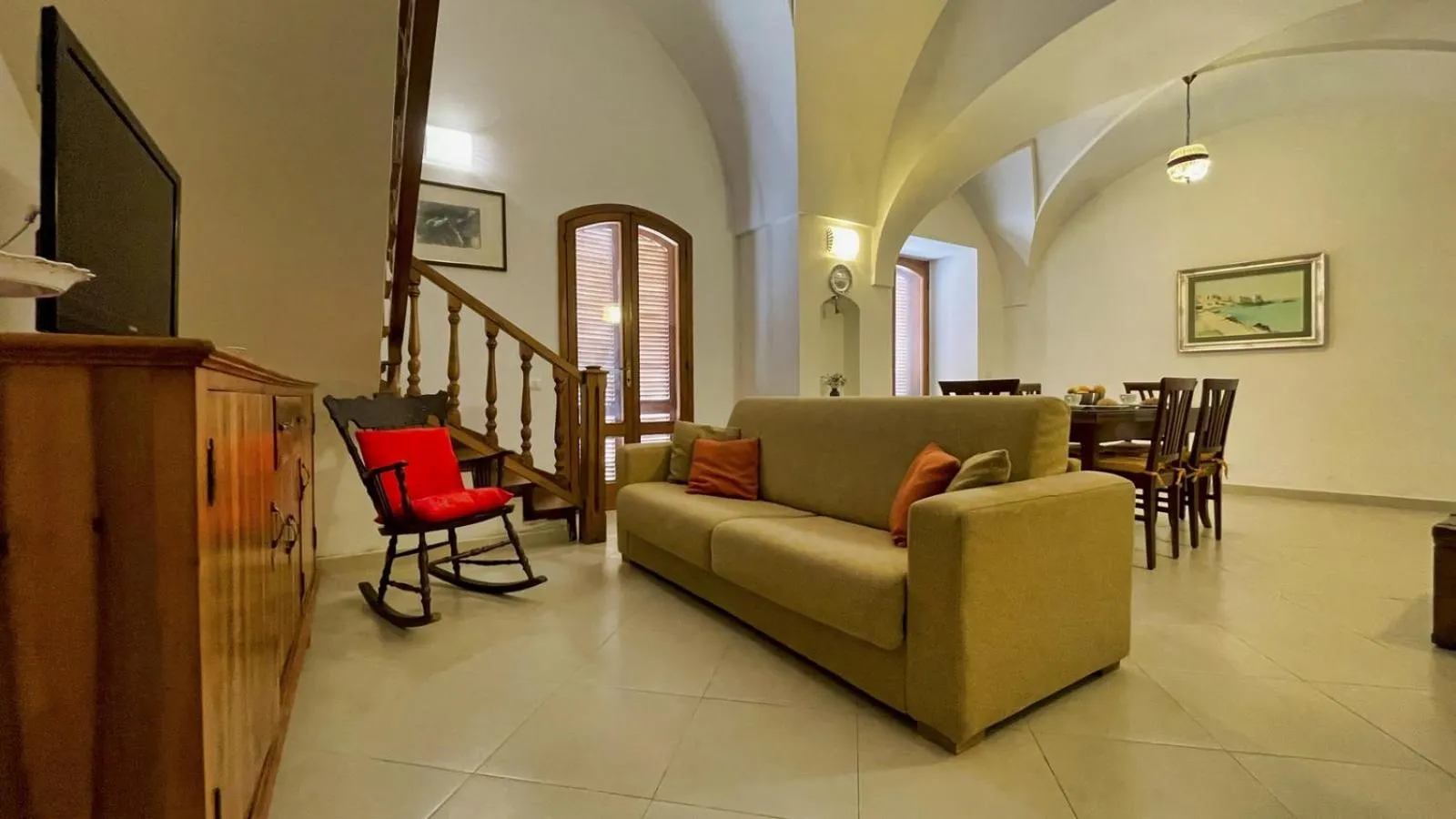 Living room in La Corte di Leuca Residence