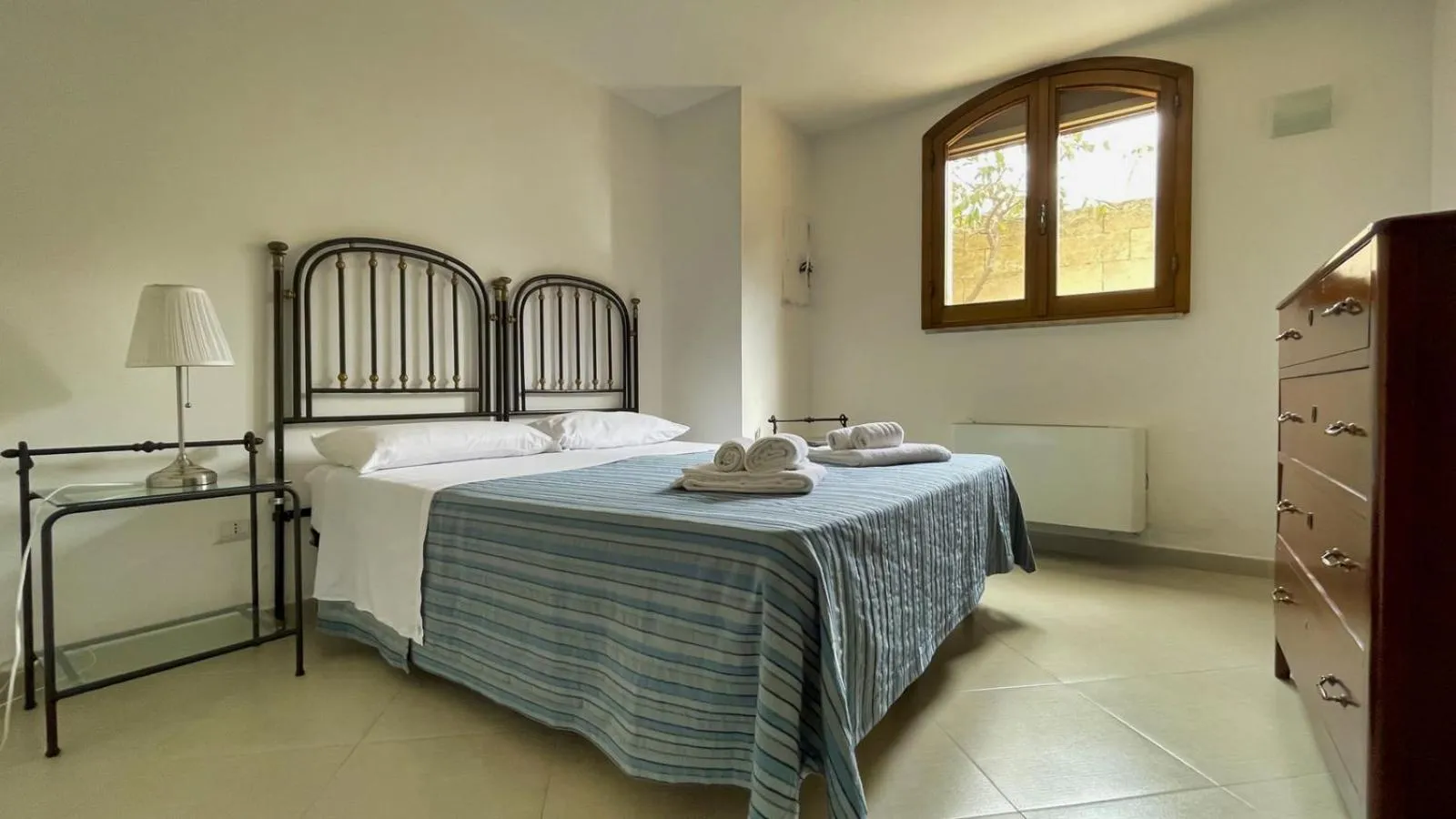 Bed in La Corte di Leuca Residence