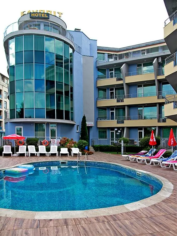 Property building in Favorit Aparthotel