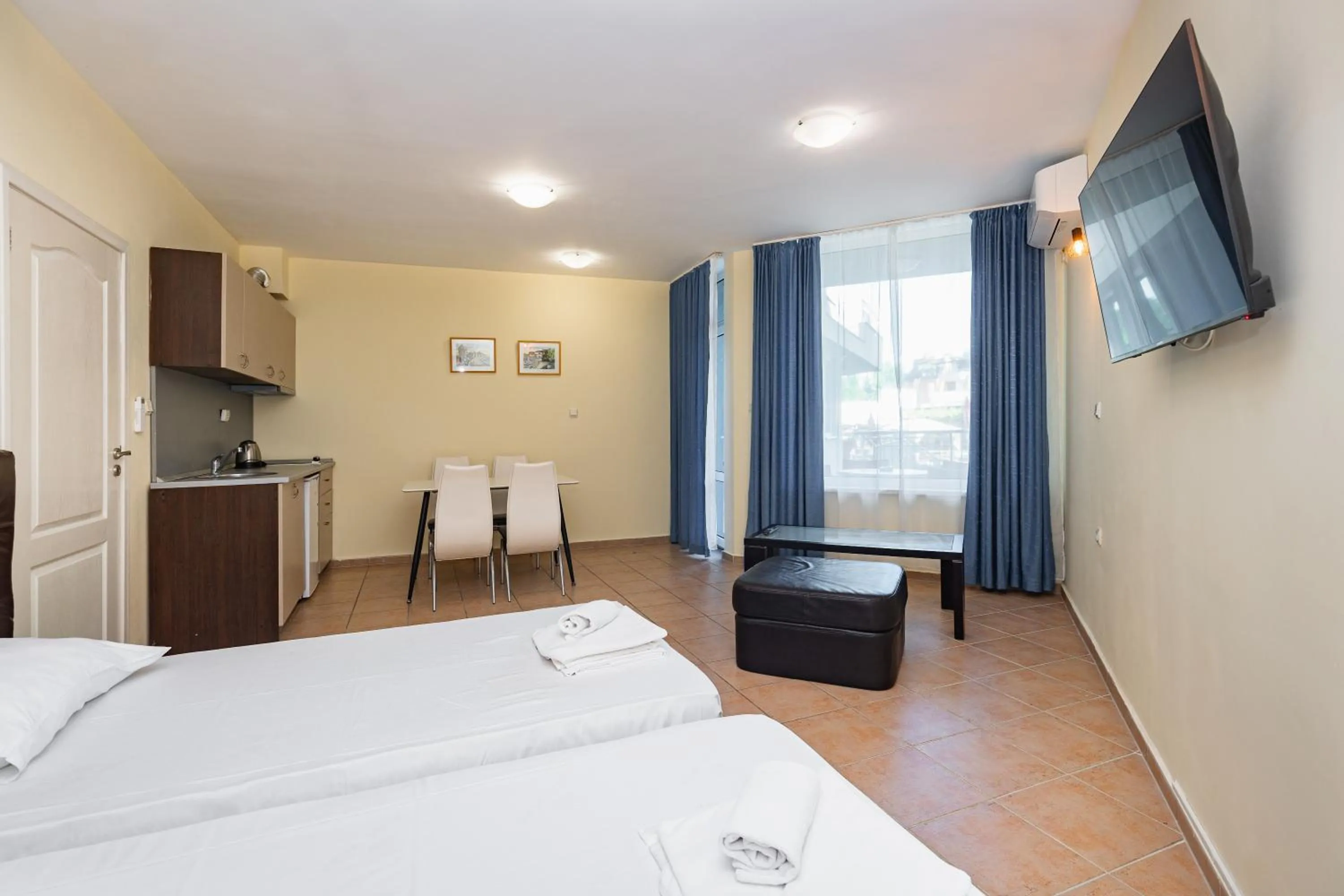 Bed in Favorit Aparthotel