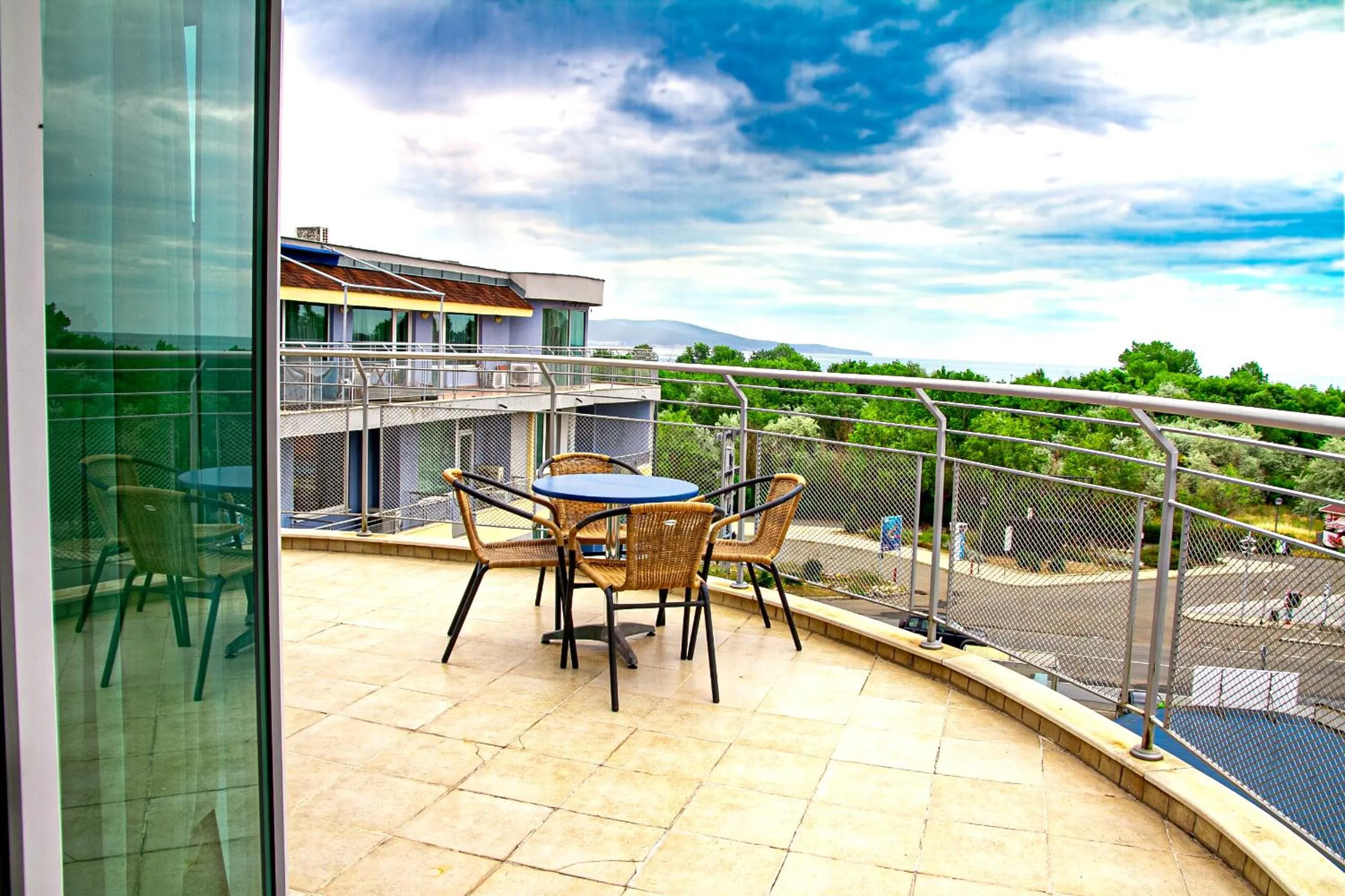 Balcony/Terrace in Favorit Aparthotel