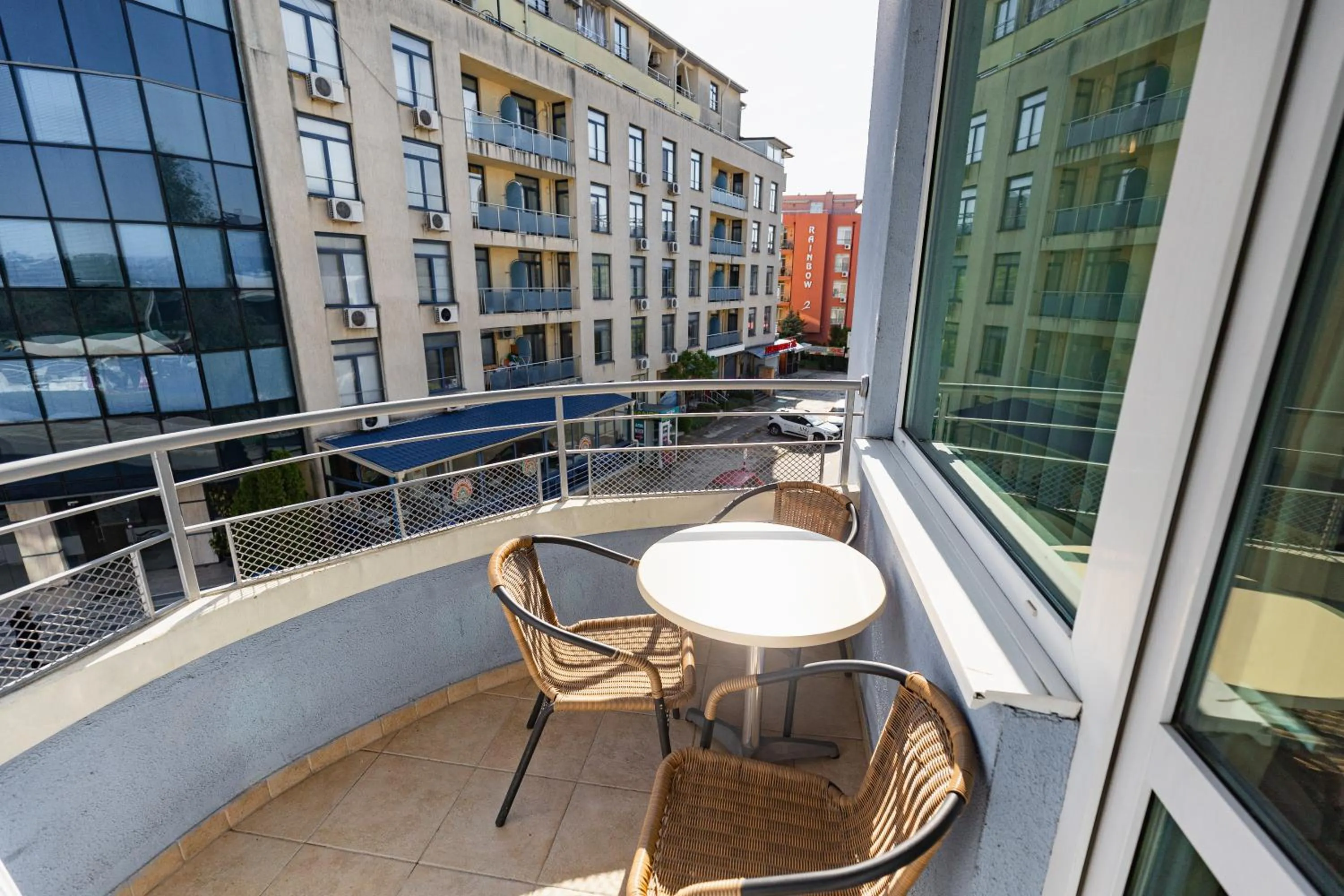 Balcony/Terrace in Favorit Aparthotel