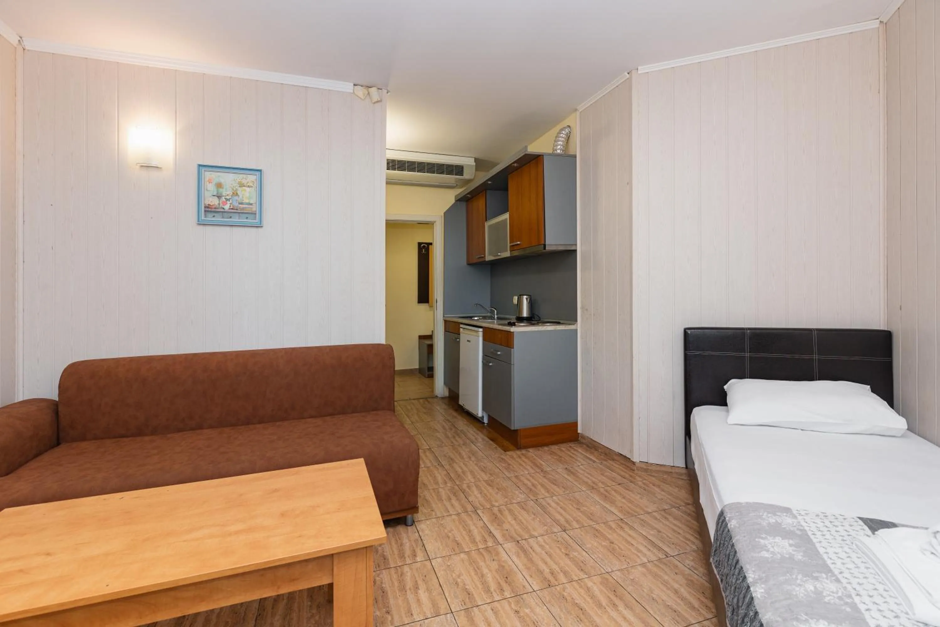 Bed in Favorit Aparthotel