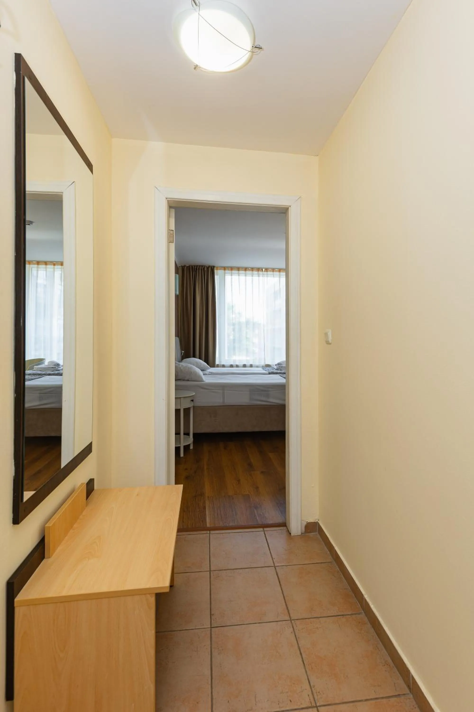 Bed in Favorit Aparthotel