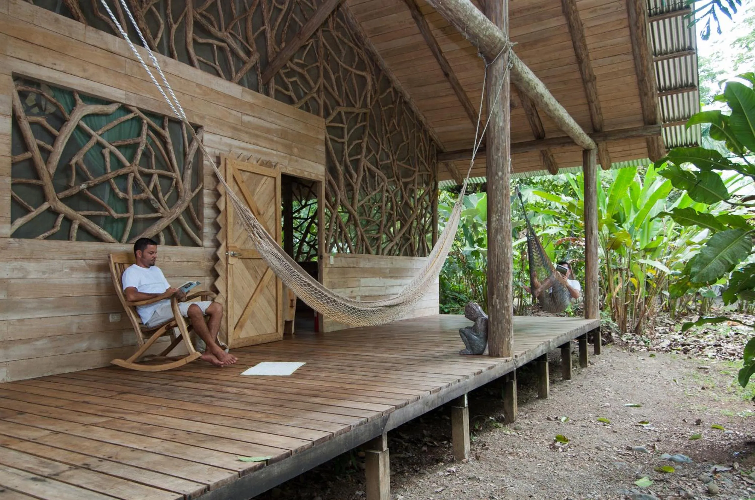 Balcony/Terrace in Danta Corcovado Lodge
