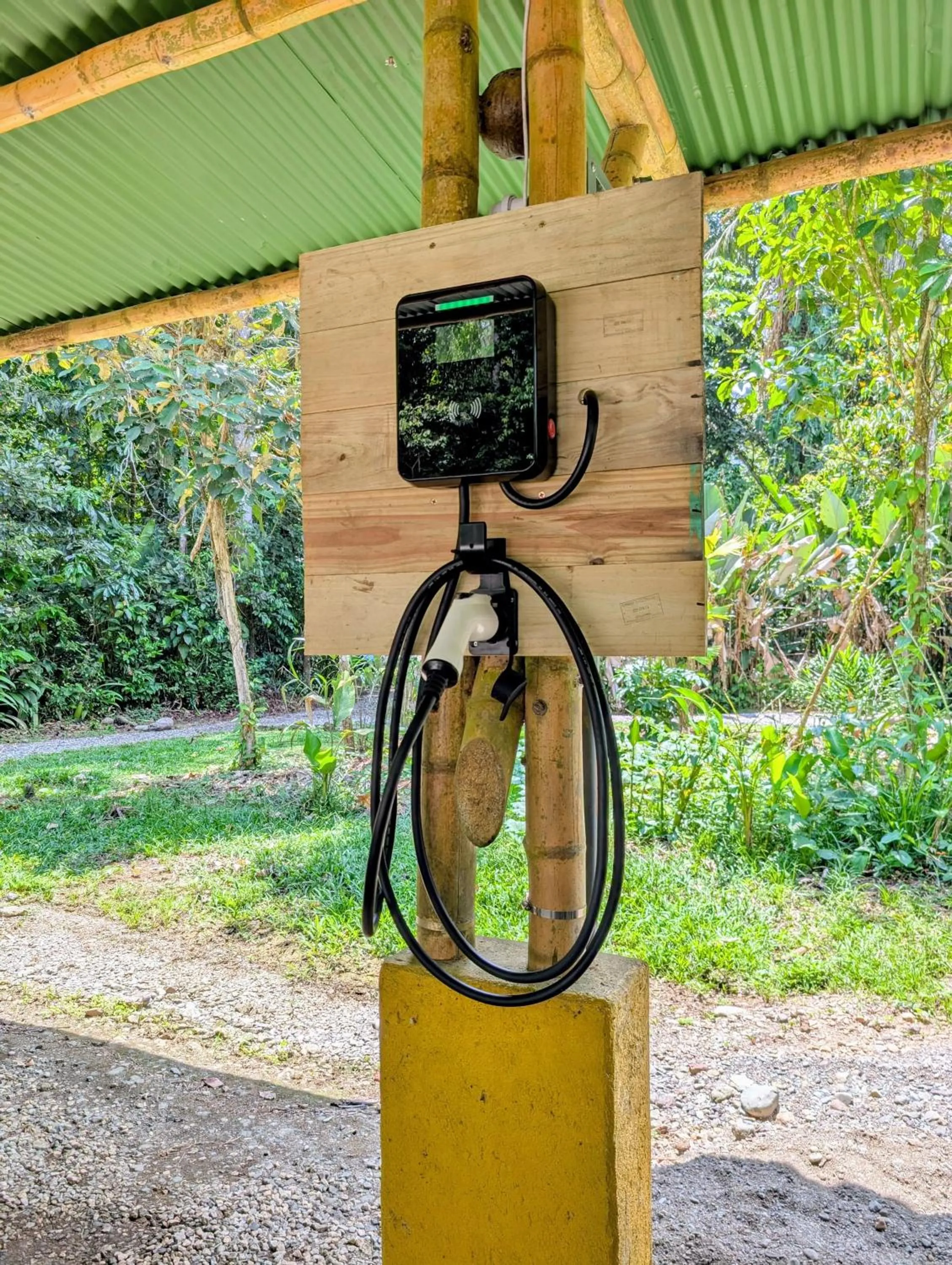 Parking in Danta Corcovado Lodge