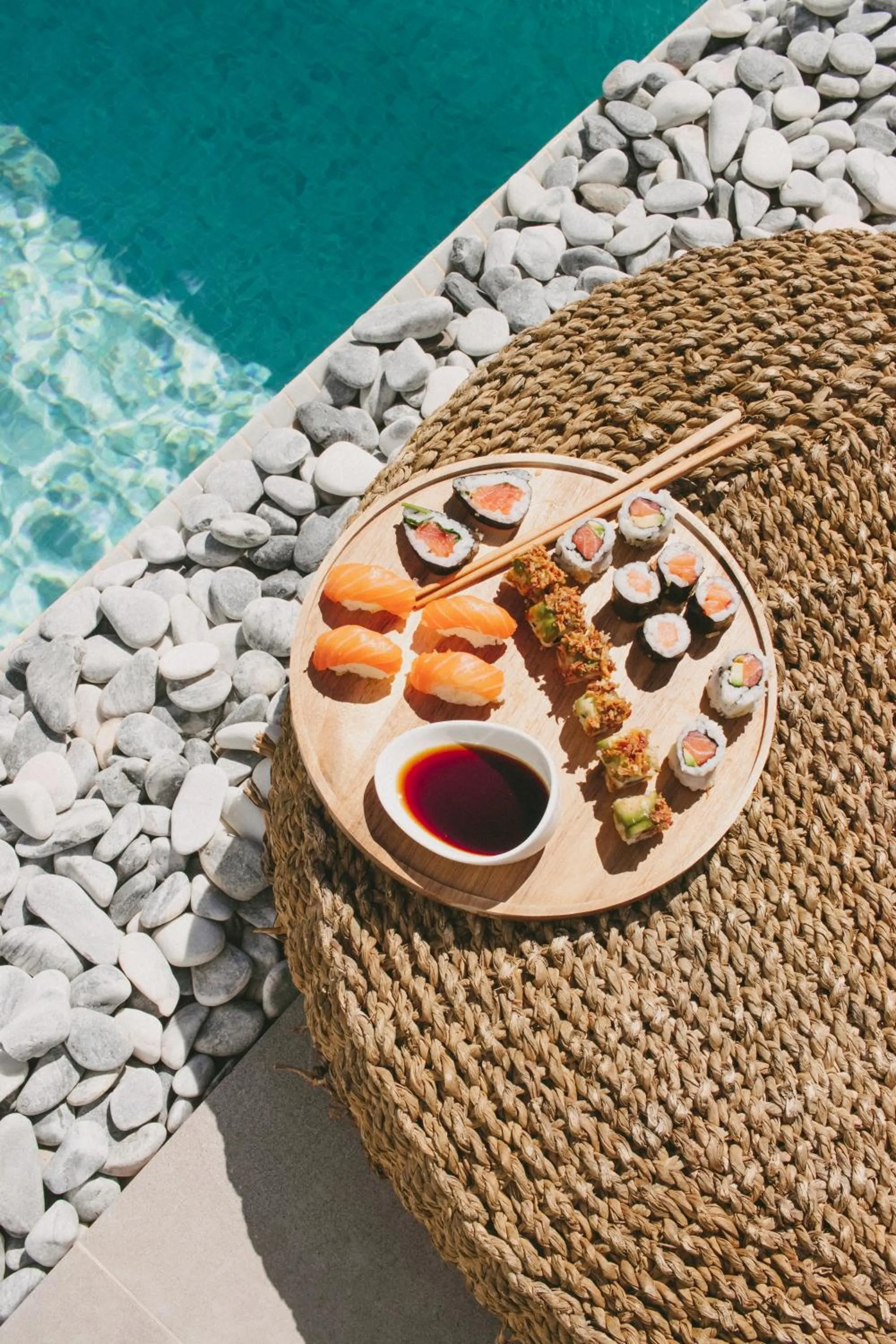 Food and drinks in Casa LNNoa Boutique Room whit private pool