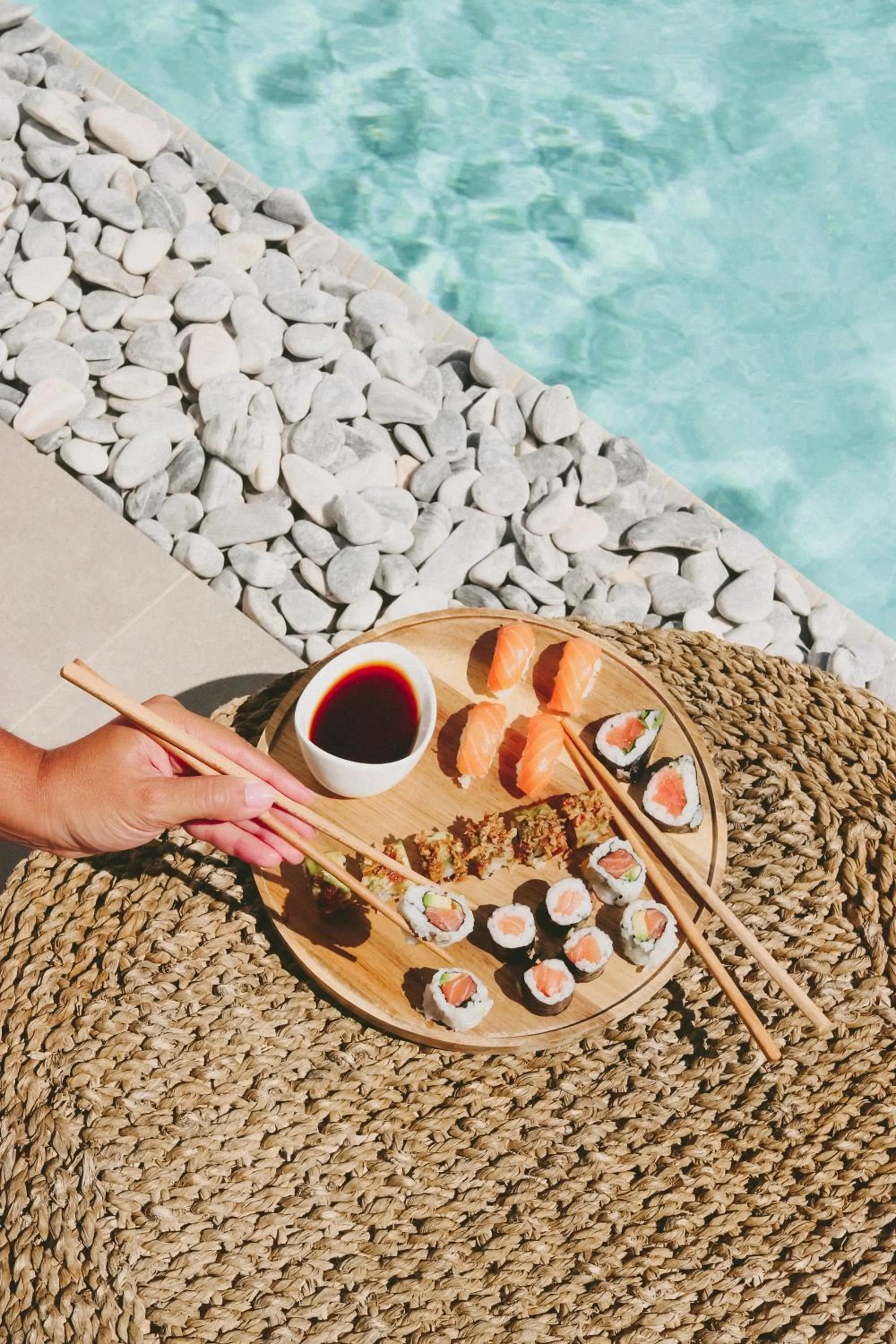 Food and drinks in Casa LNNoa Boutique Room whit private pool