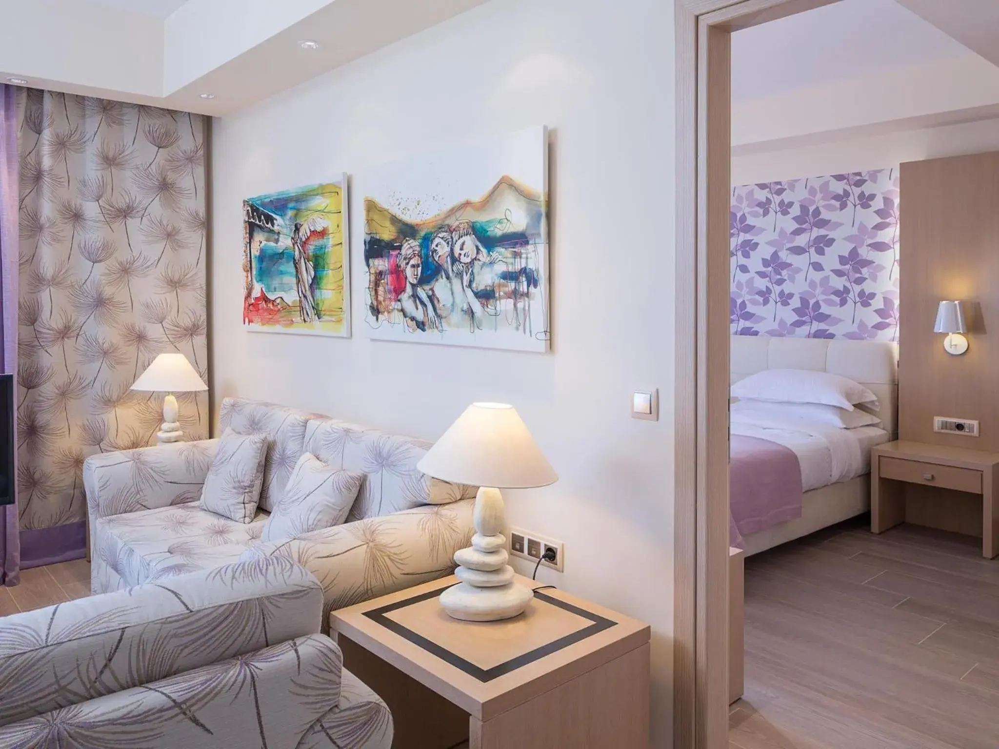 Photo of the whole room, Bed in Princess Kyniska Suites Photo of the whole room, Bed in Princess Kyniska Suites