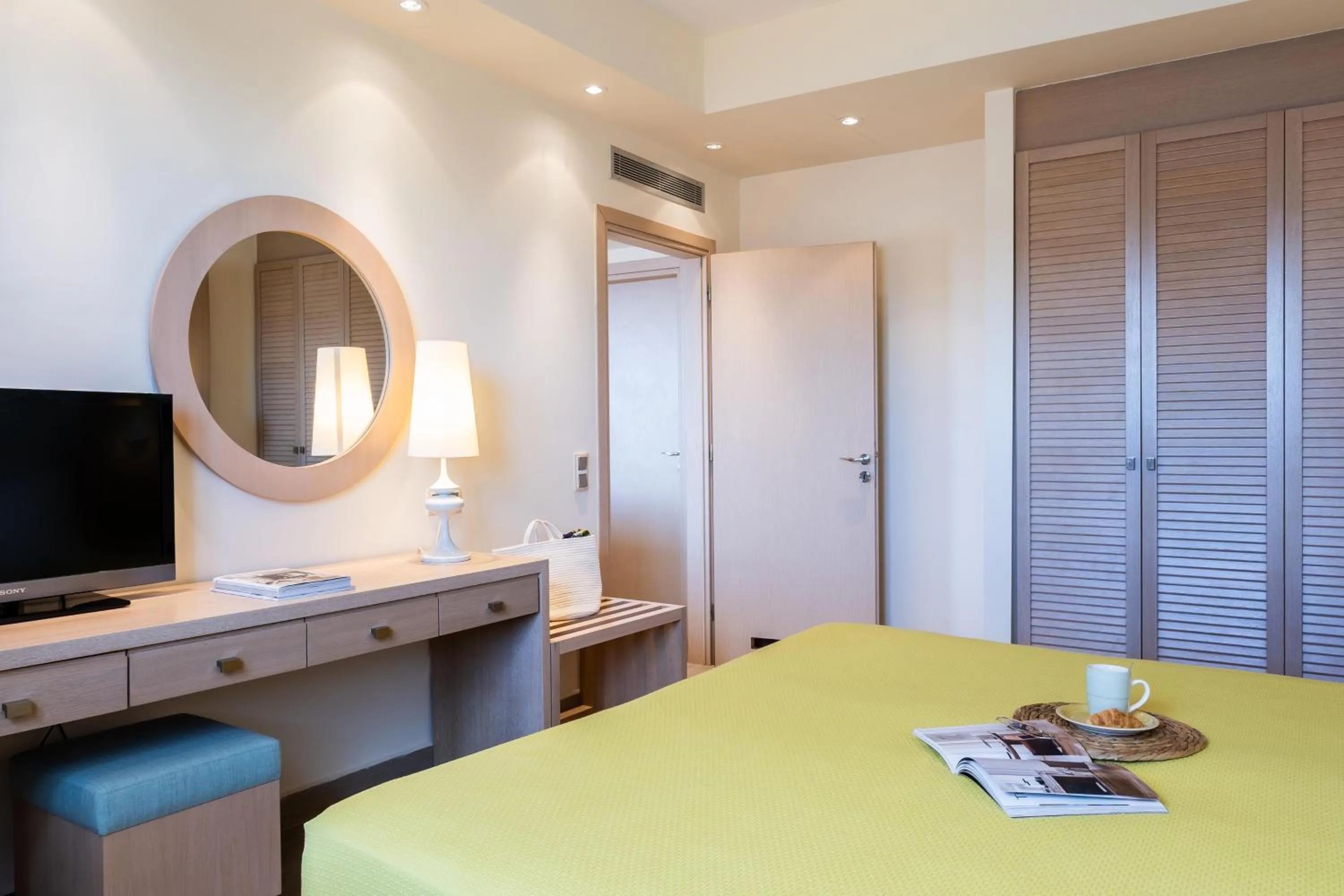 Bed in Princess Kyniska Suites