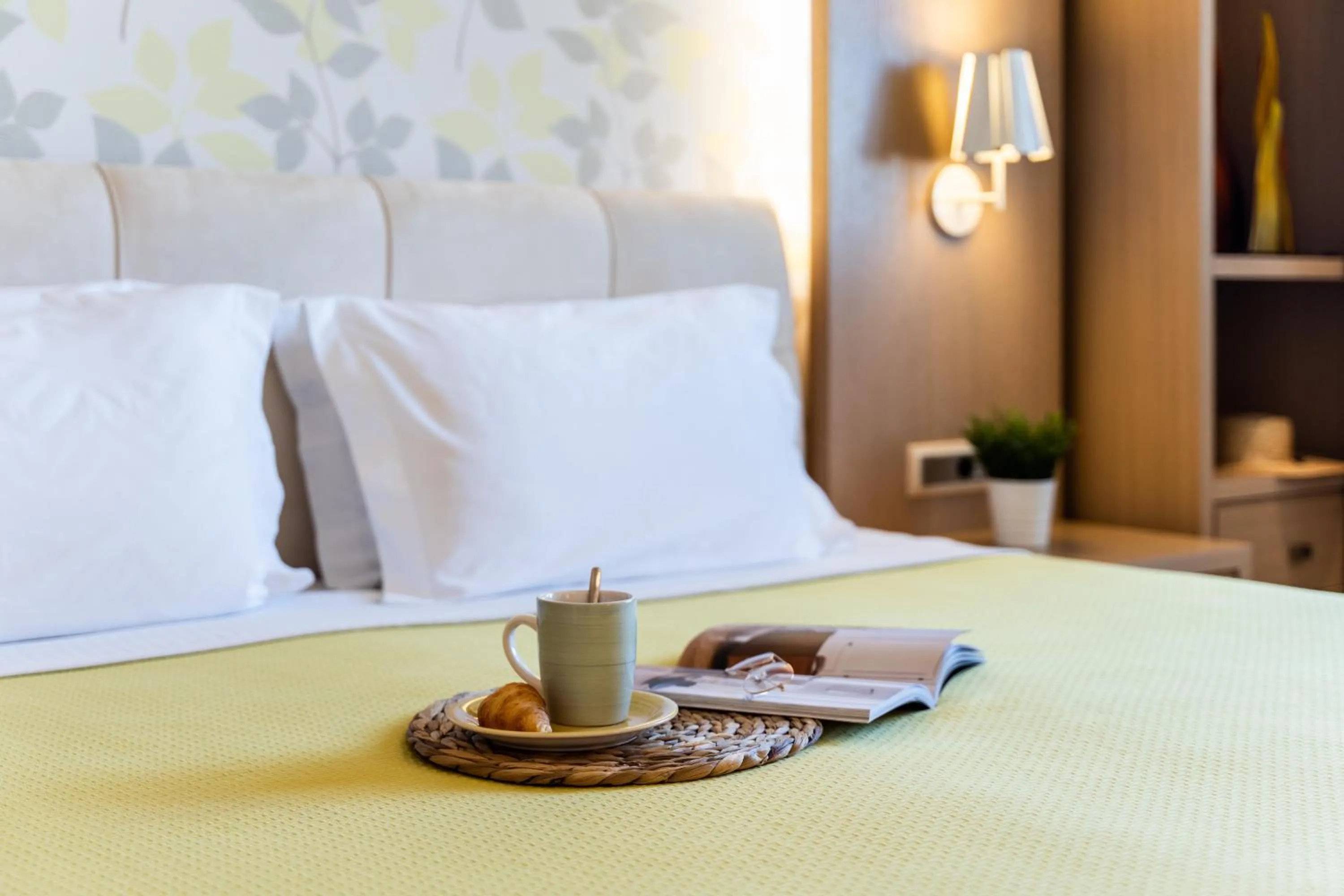 Bed in Princess Kyniska Suites