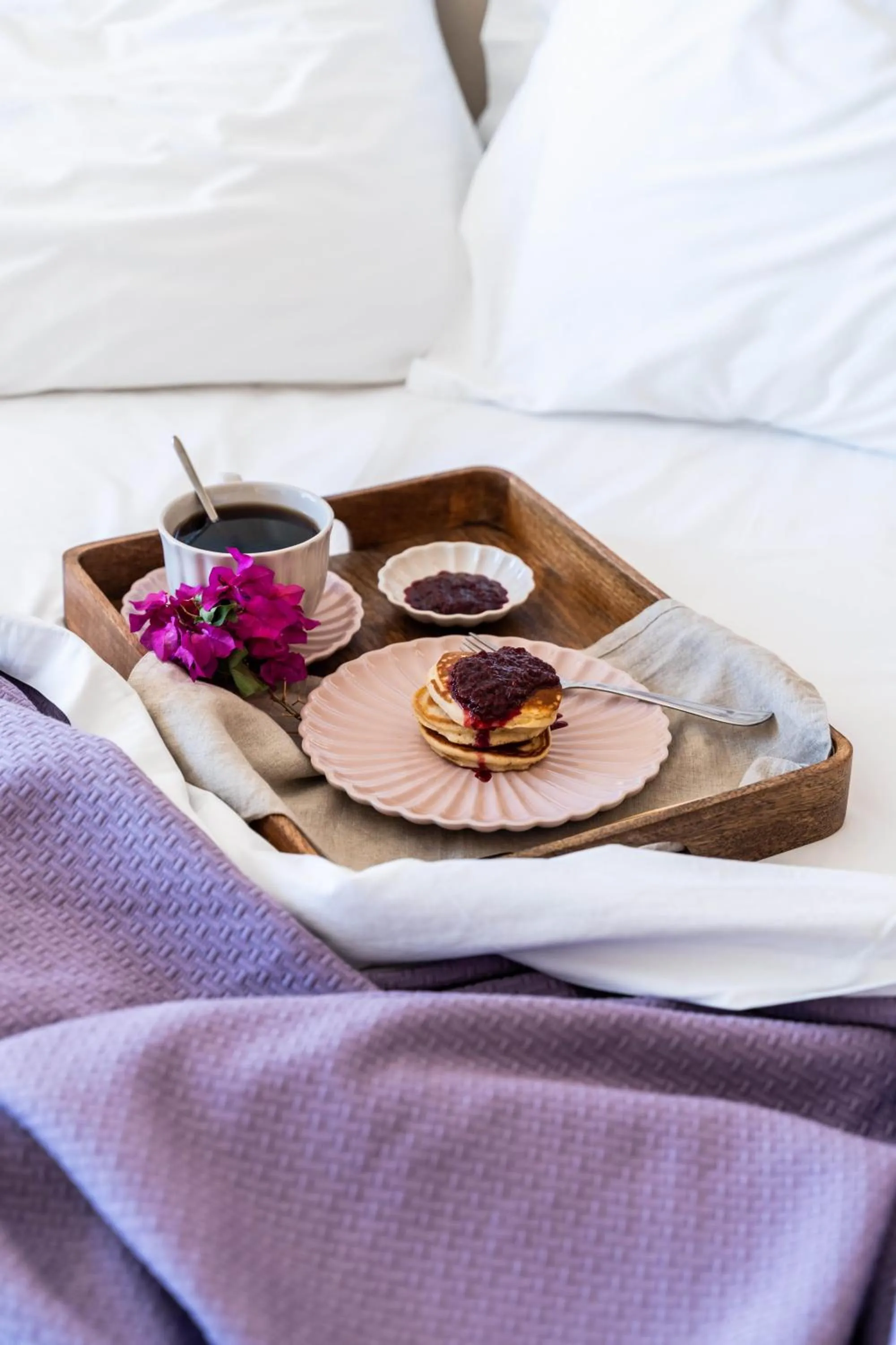 Bed in Princess Kyniska Suites