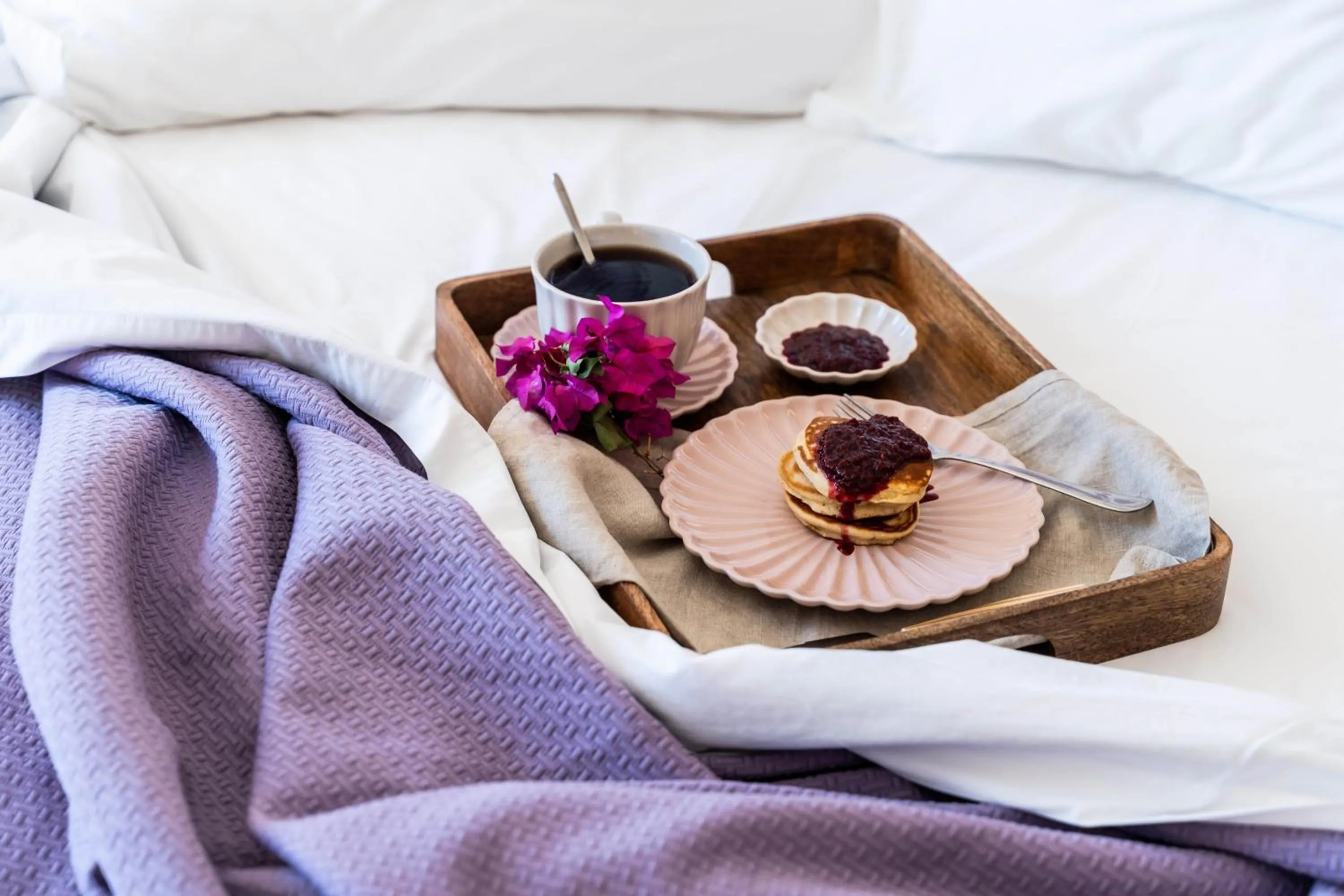 Bed in Princess Kyniska Suites